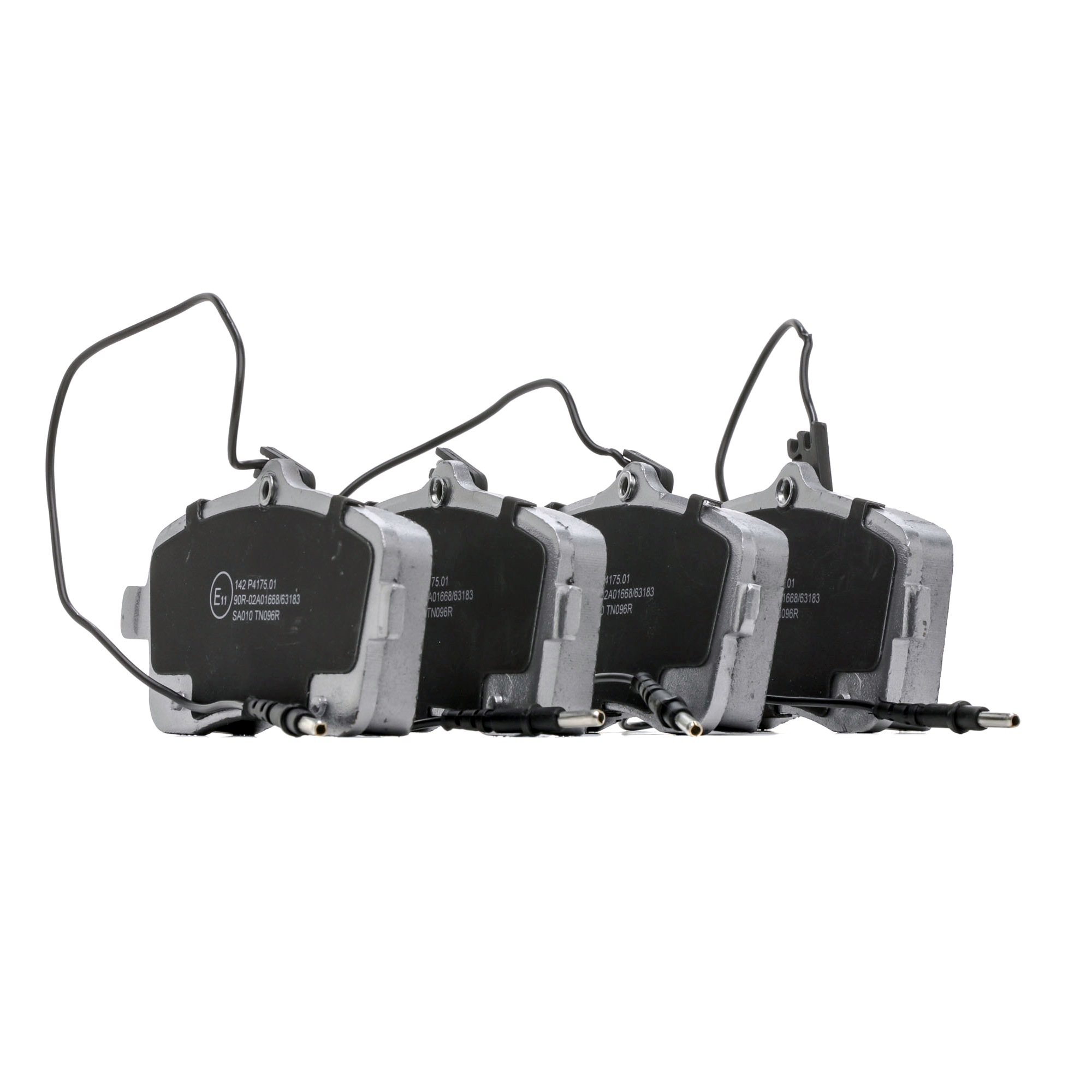 231-01-142 Brake pad set ABAKUS 4254.22 VOLVO