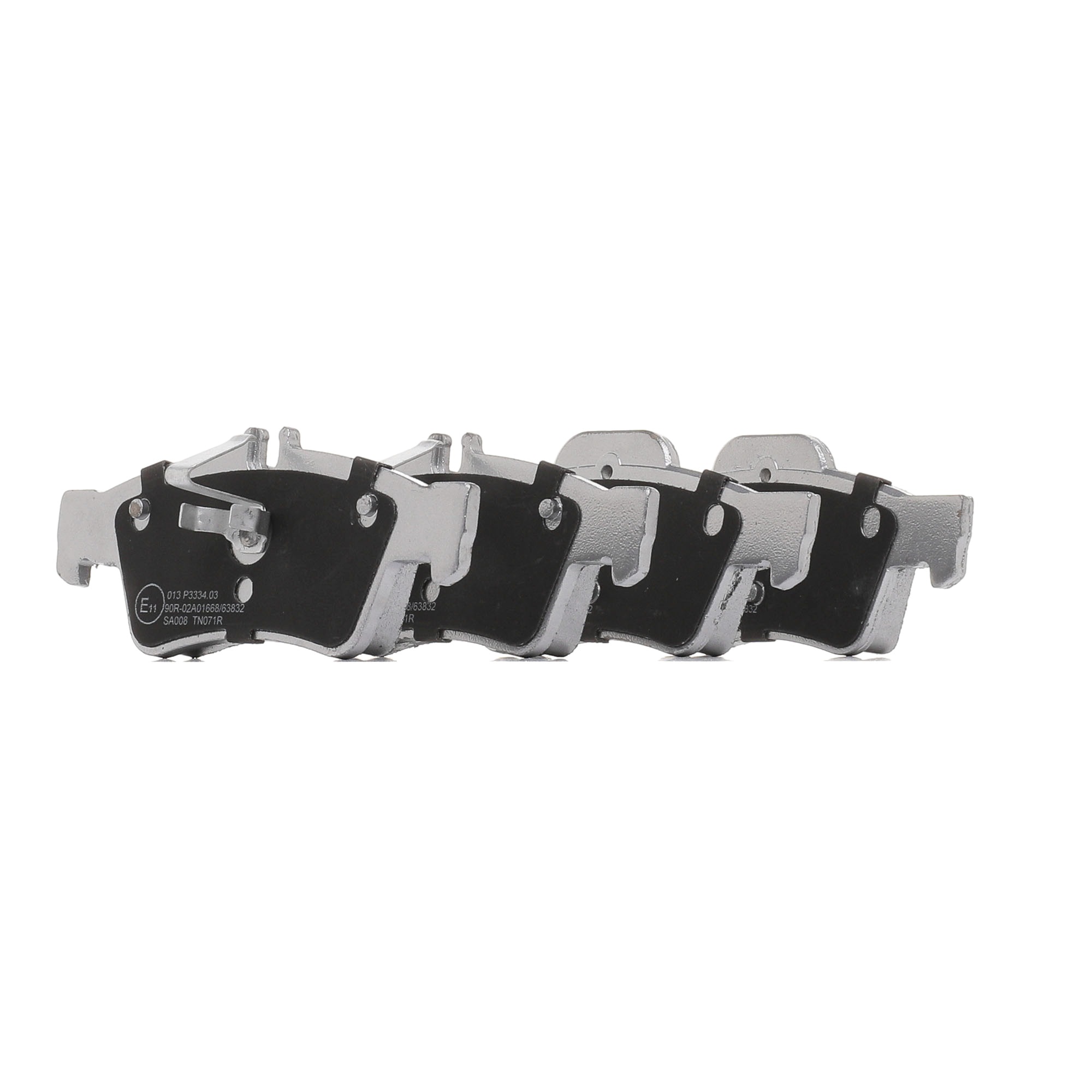 ABAKUS préparé pour l'indicateur d'usure, contact de signal d'usure exclu Hauteur 1: 57,5mm, Hauteur 2: 59,4mm, Largeur 1: 140,1mm, Largeur 2: 141,3mm, Épaisseur: 16,7mm Jeu de plaquettes de frein 231-02-013 acheter en ligne