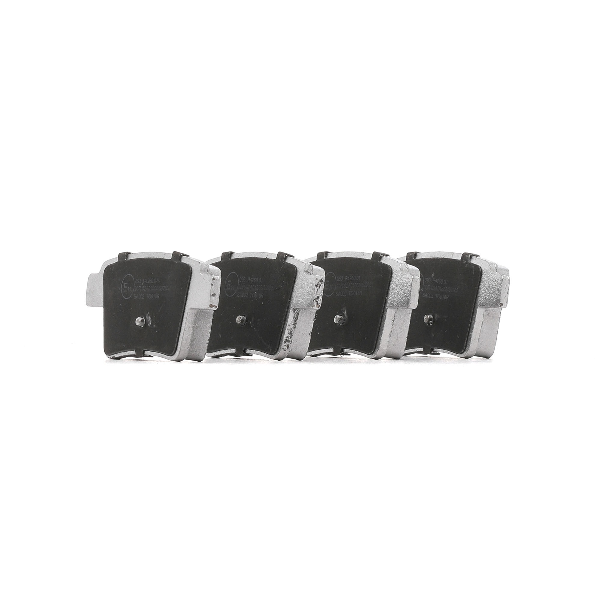 231-02-093 Brake pad set ABAKUS 1522-073 PEUGEOT