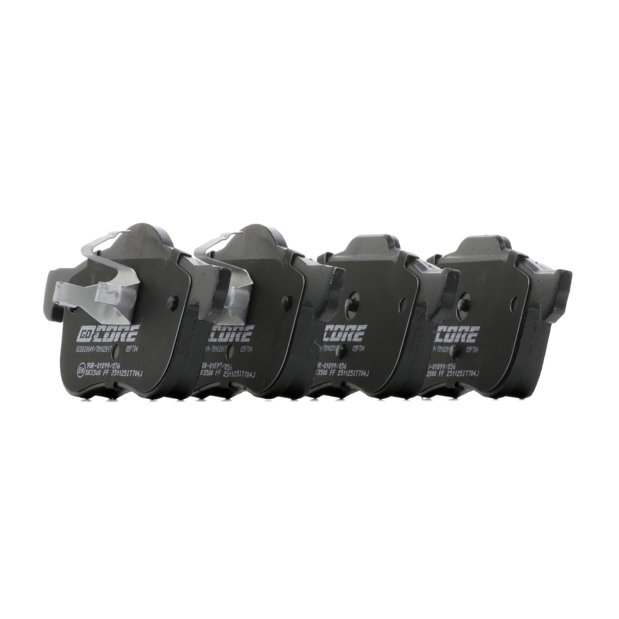goCORE GCD020049 Plaquettes de frein pas cher dans magasin en ligne