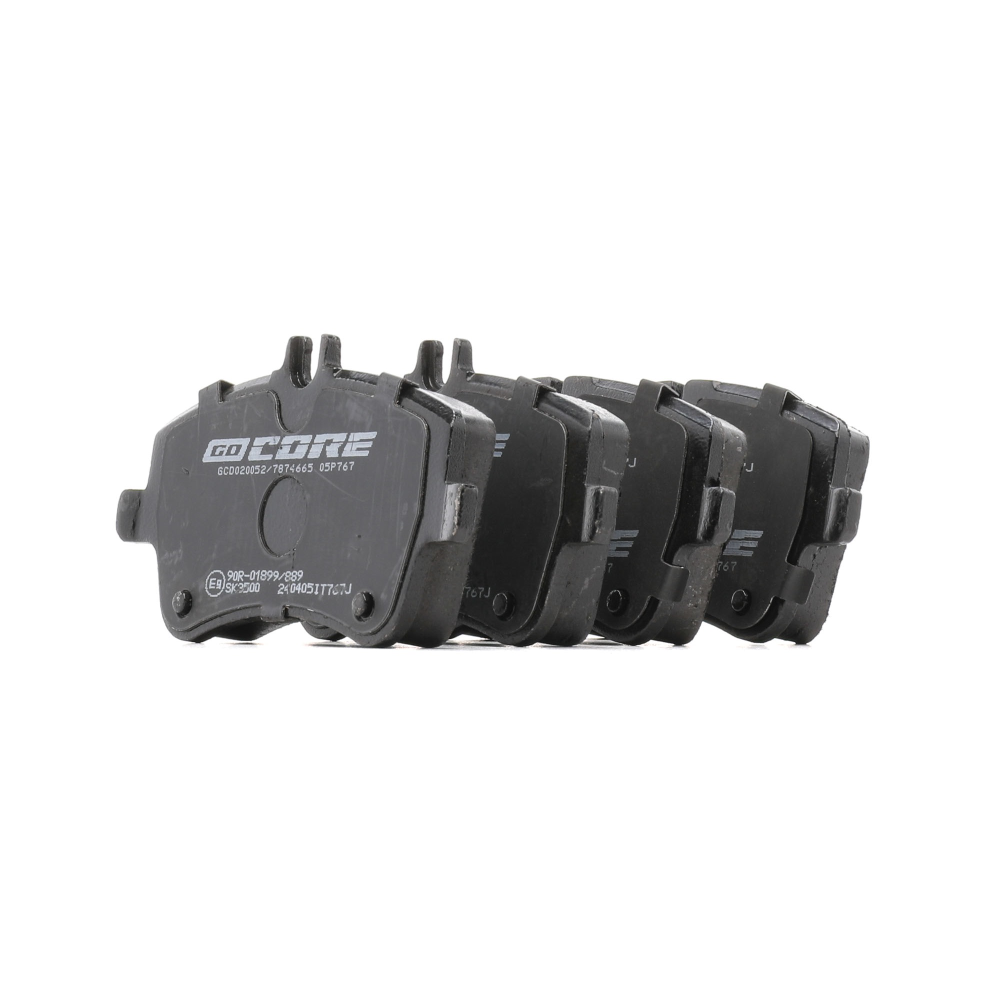 GCD020052 Bremsbeläge goCORE A00 542 09620