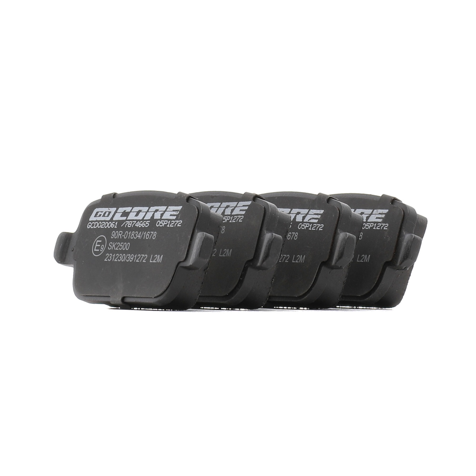 GCD020061 Brake pad set goCORE LR003772 VOLVO