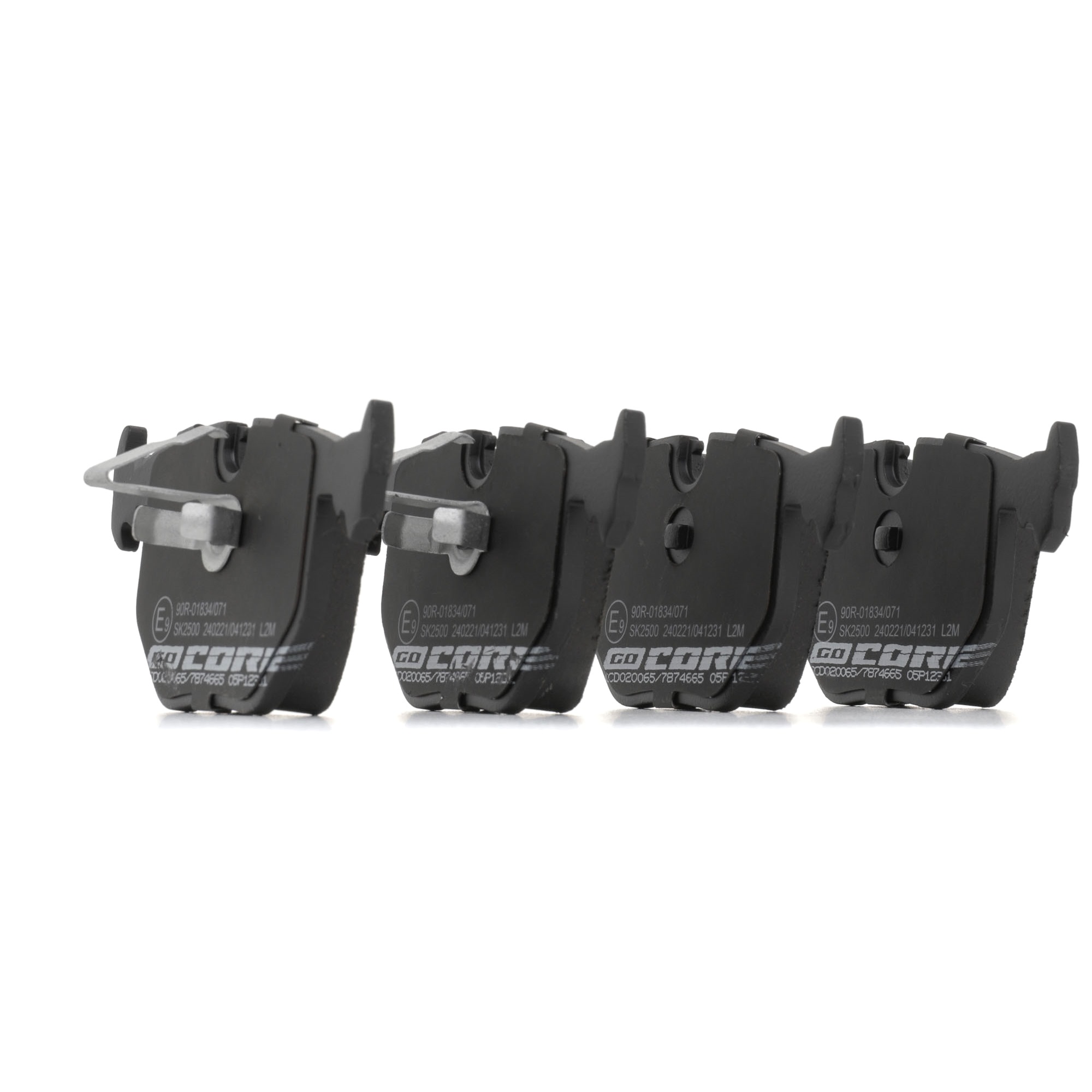 GCD020065 Brake pad set goCORE 3421 1163 833 OPEL