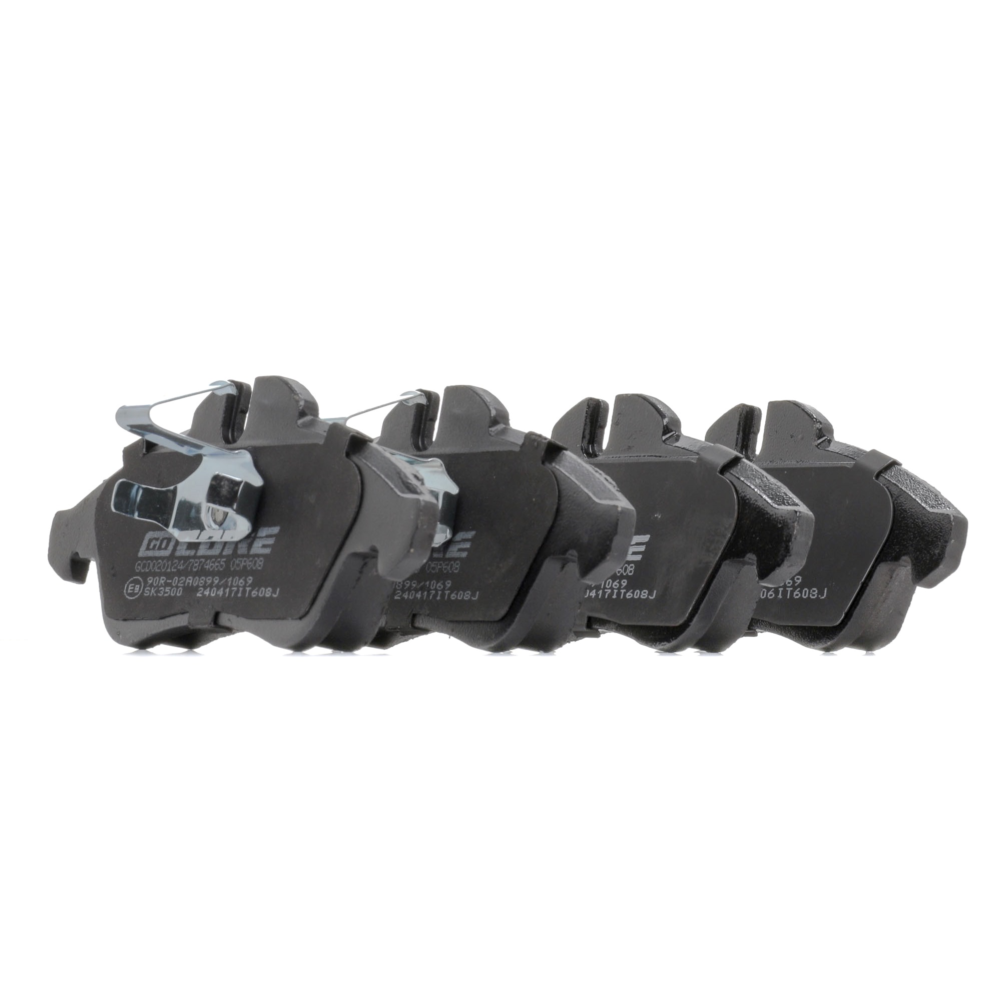 GCD020124 Plaquettes de frein goCORE 004 420 55 20 MERCEDES-BENZ