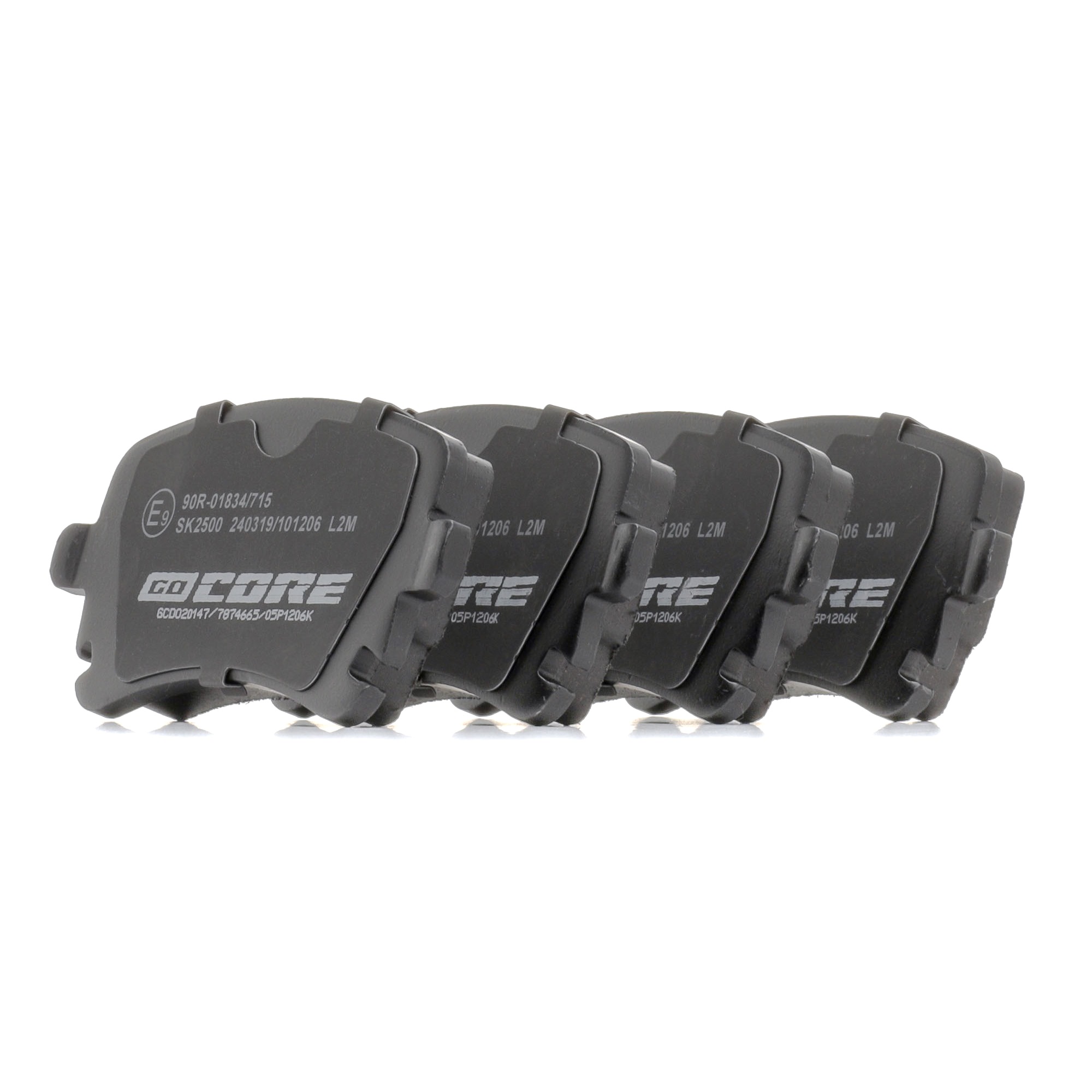 GCD020147 Brake pad set goCORE 7H0698451C SEAT