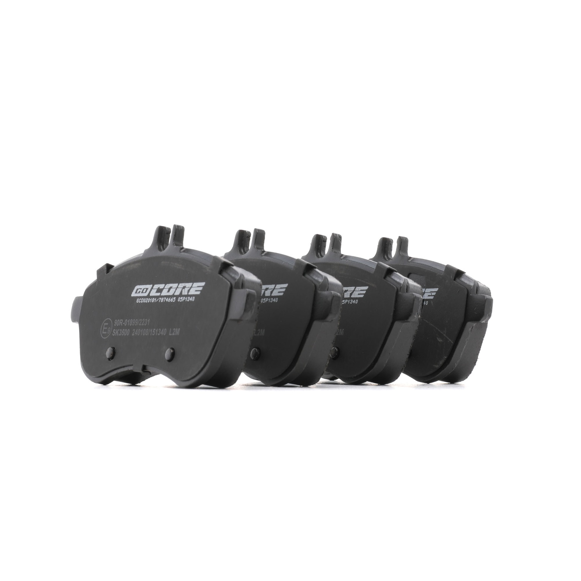 GCD020181 Brake pad set goCORE 54200820