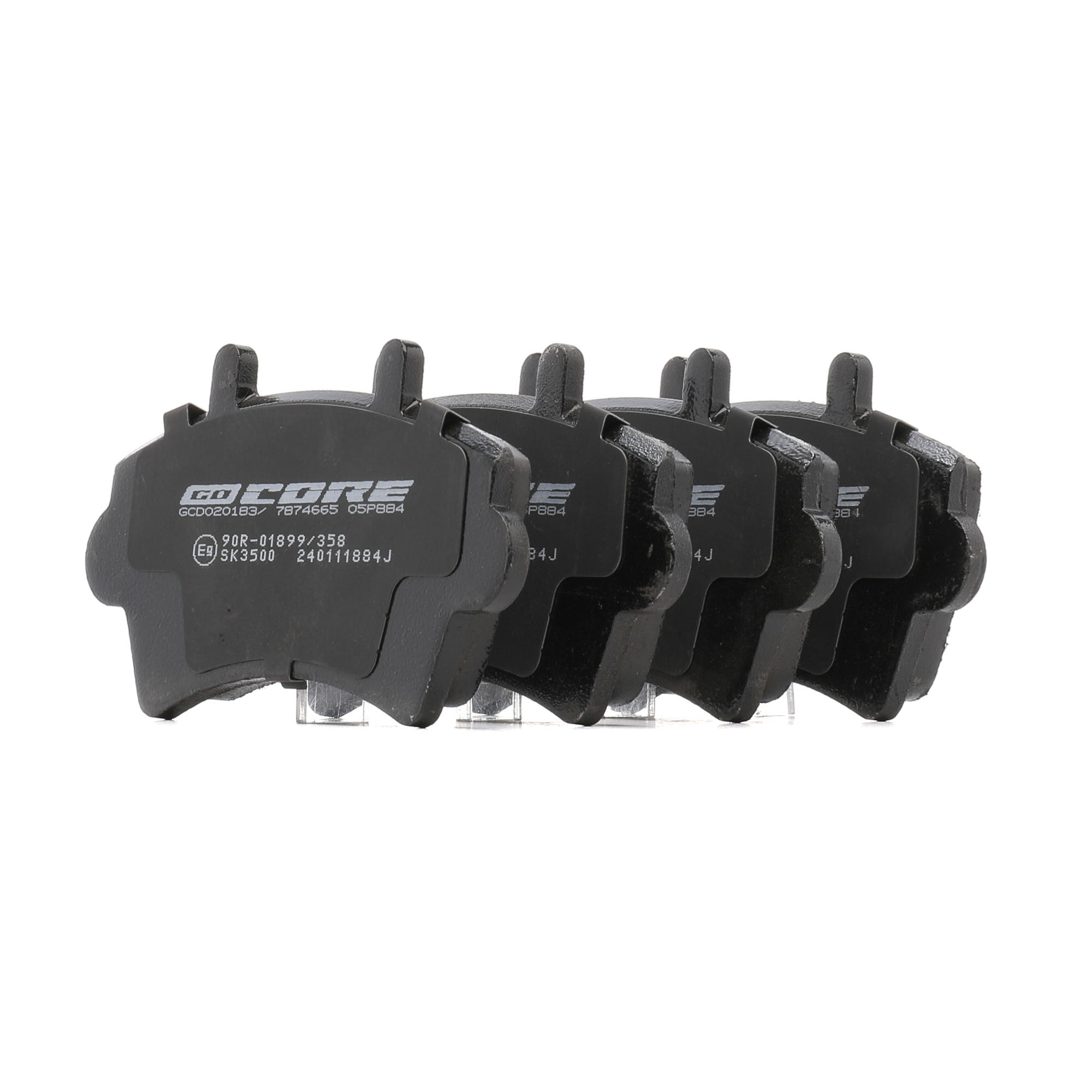 GCD020183 Bremsbeläge goCORE 44 04 585 FORD