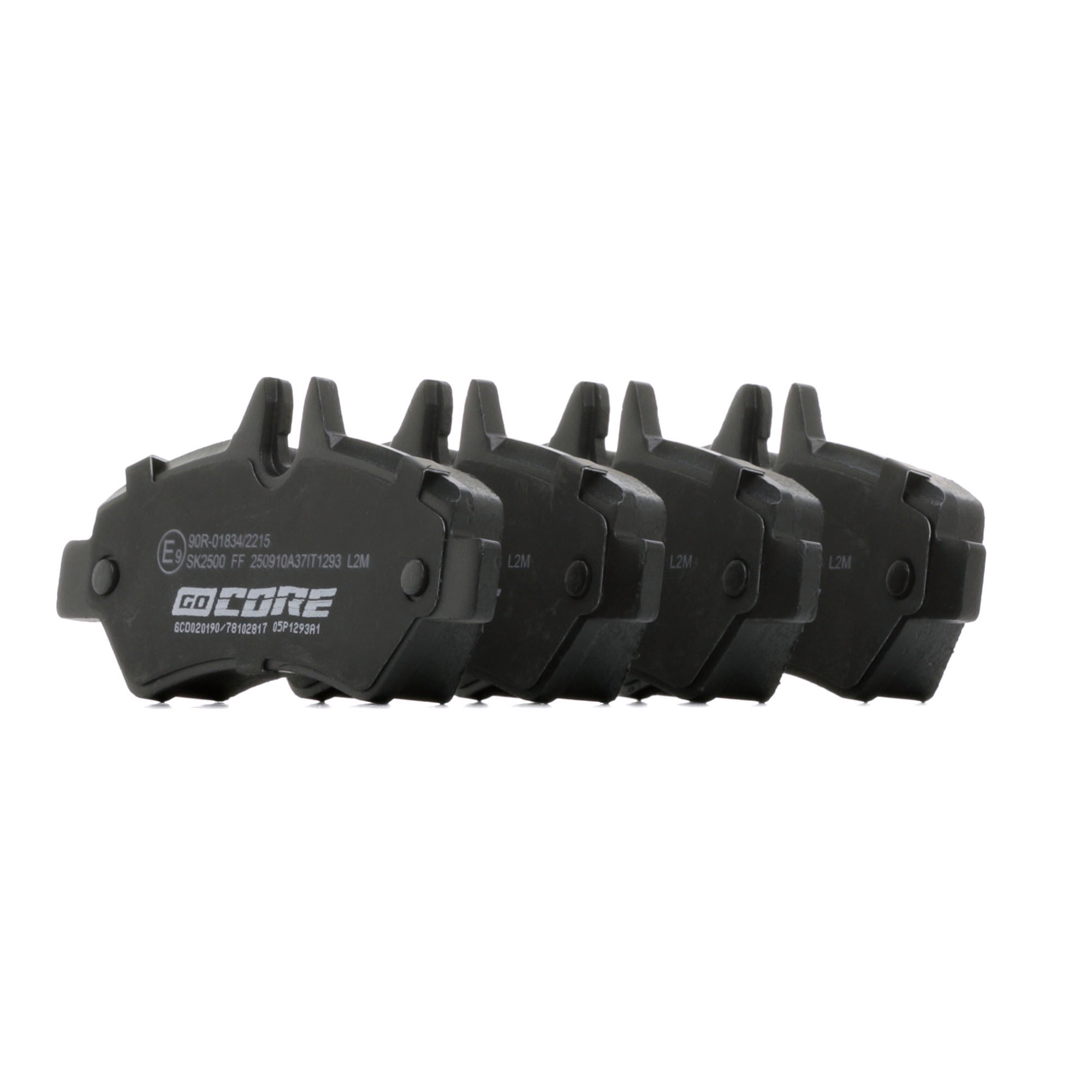 goCORE GCD020190 Plaquettes de frein pas cher dans magasin en ligne
