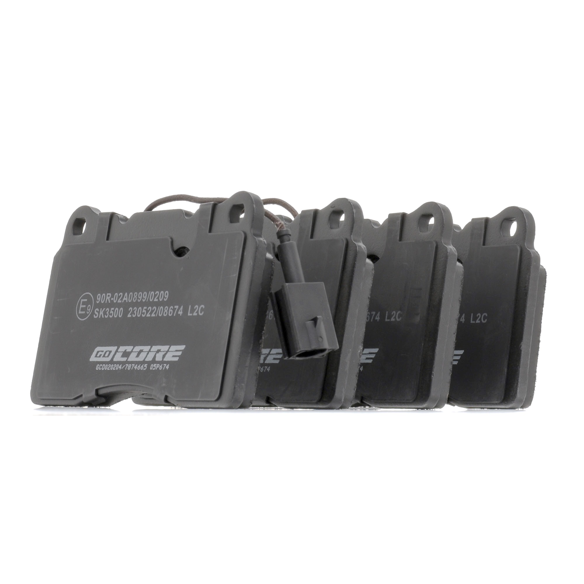 GCD020204 Plaquettes de frein goCORE 9948030 ALFA ROMEO