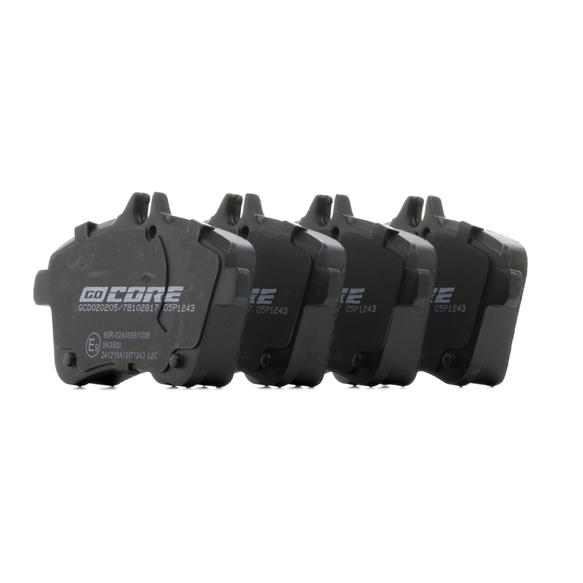 goCORE GCD020205 Piduriklotsid odav e pood