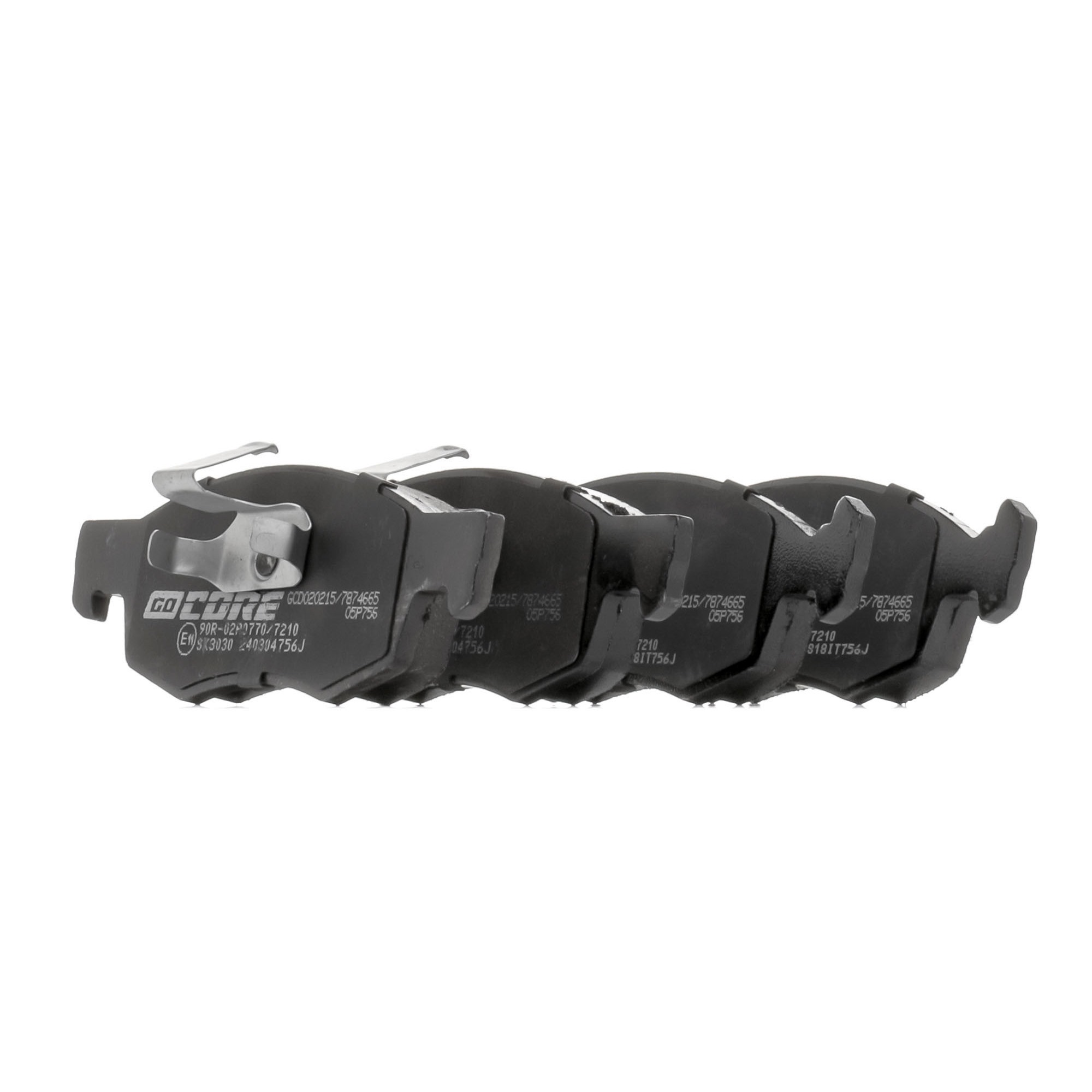 Bremsscheiben Bremsbeläge Vorderachse FIAT GRANDE PUNTO - GCD020215