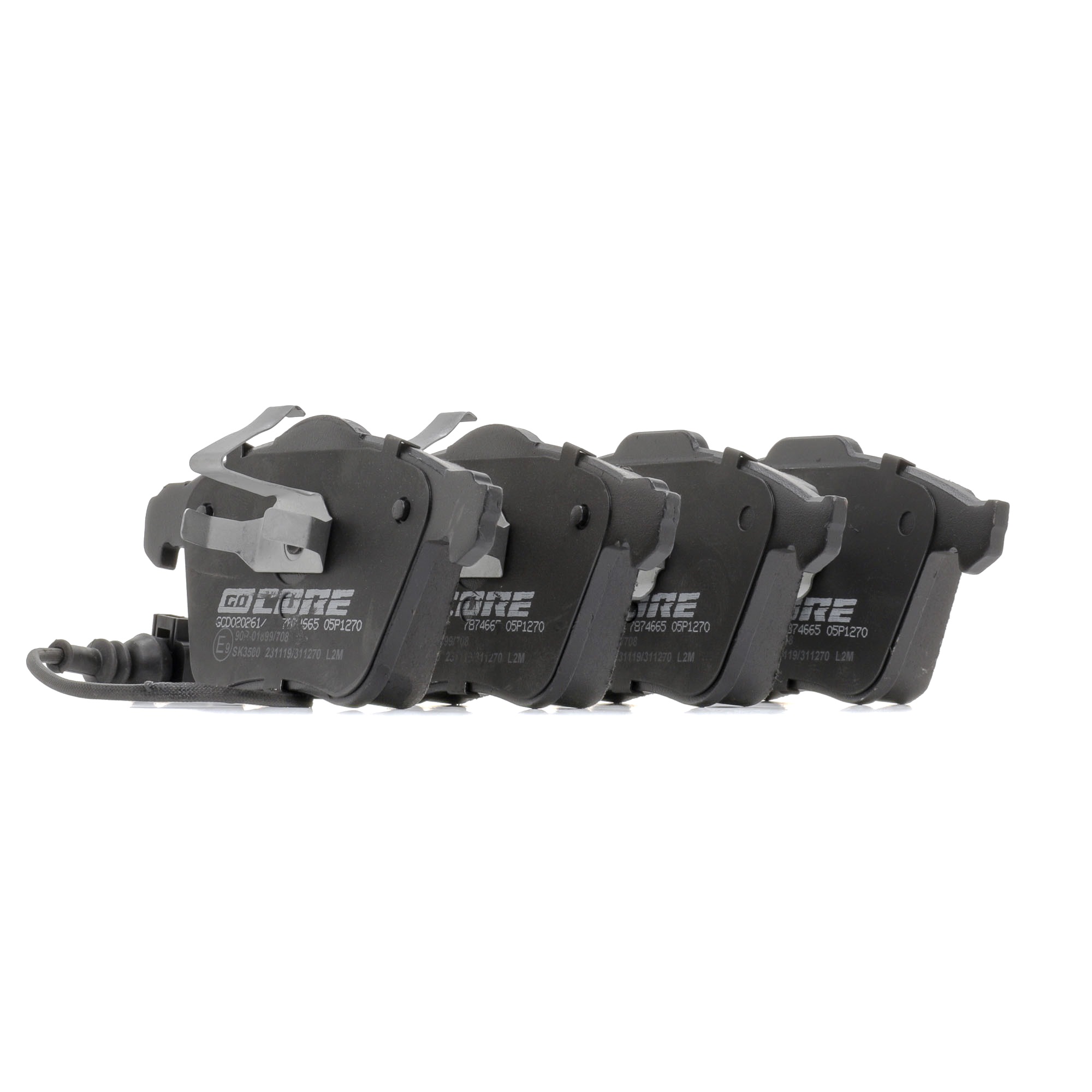 GCD020261 Plaquettes de frein goCORE 1K0 615 105 DF SEAT