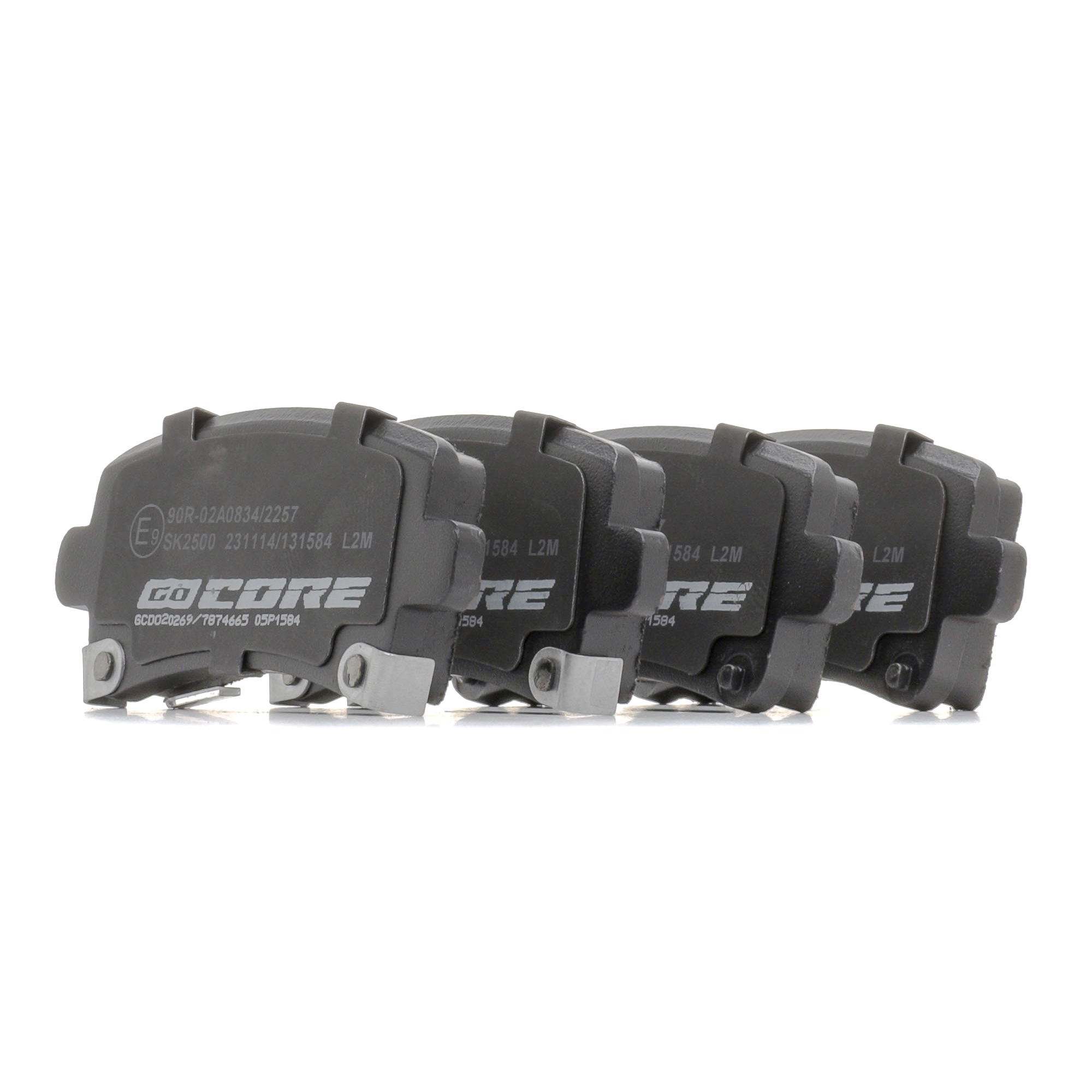 GCD020269 Brake pad set goCORE 1605179 CHEVROLET