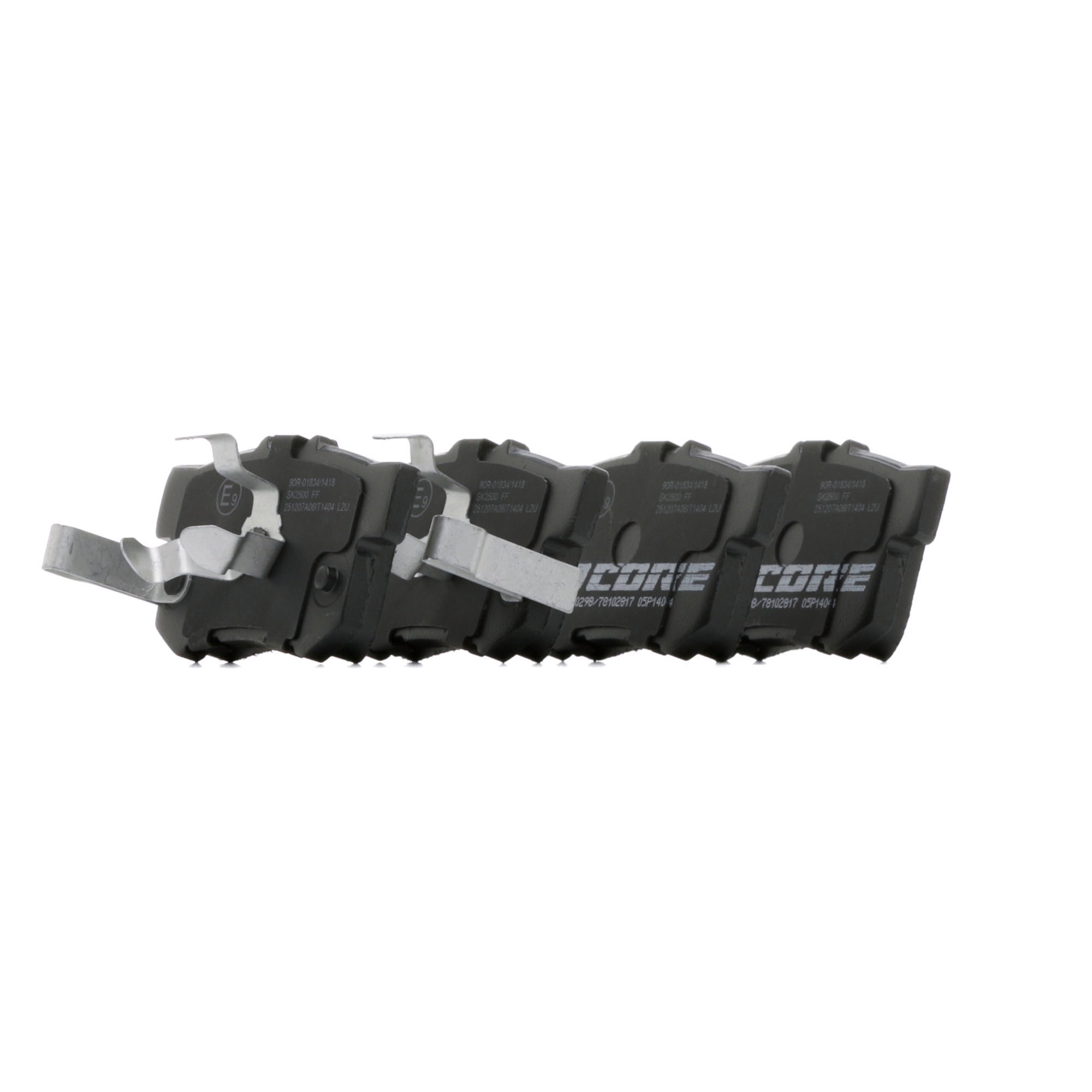goCORE GCD020298 Brake pad set cheap in online store