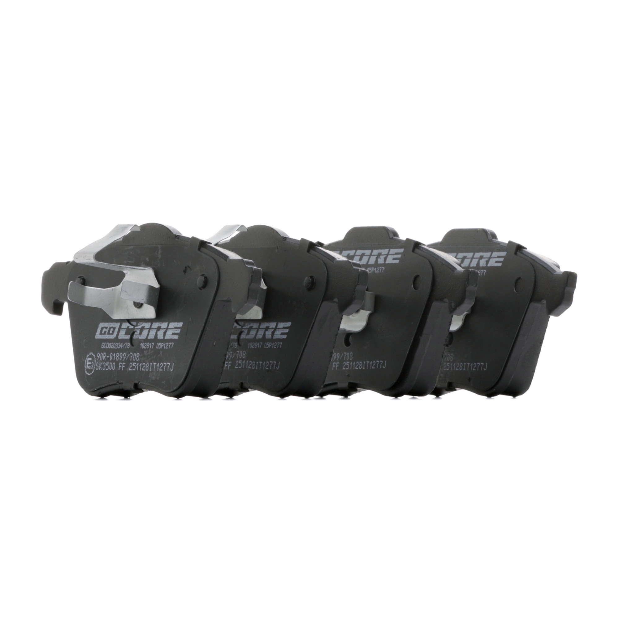 goCORE GCD020334 Plaquettes de frein pas cher dans magasin en ligne