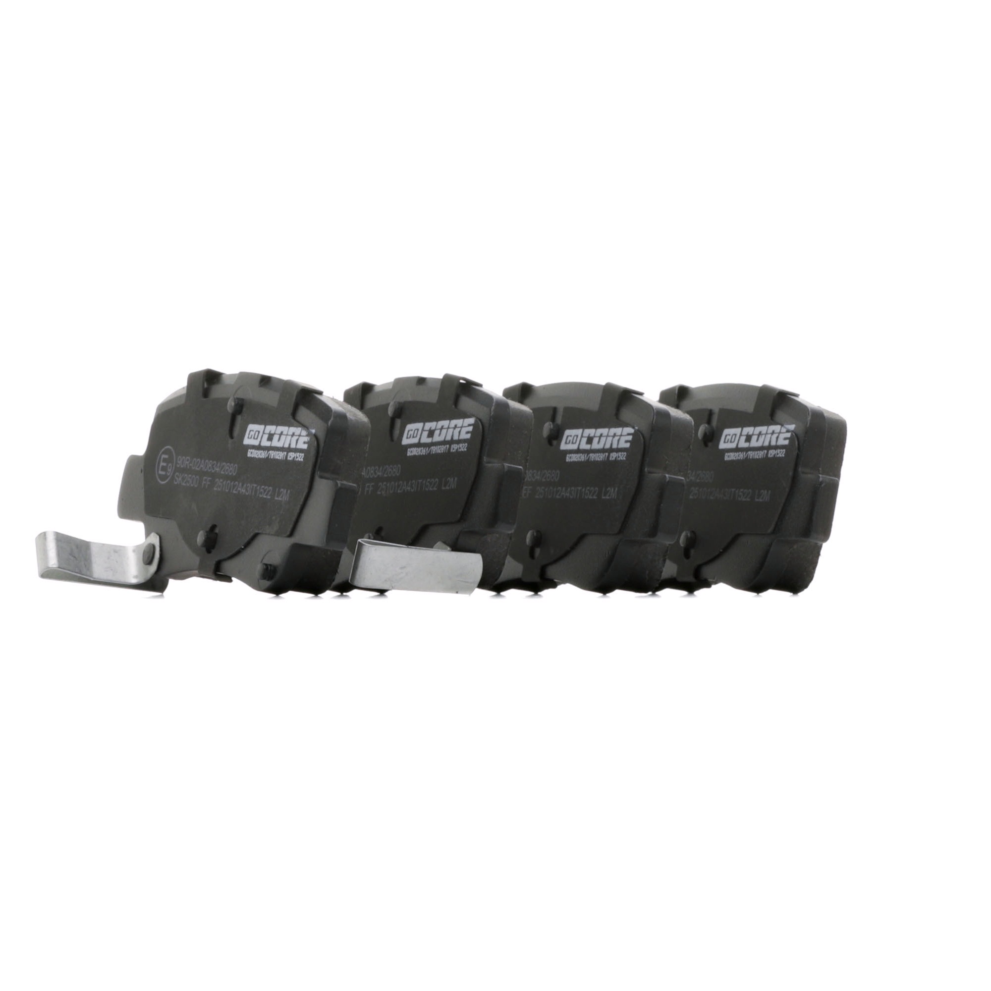 goCORE GCD020361 Bremseklosser billige i nettbutikk