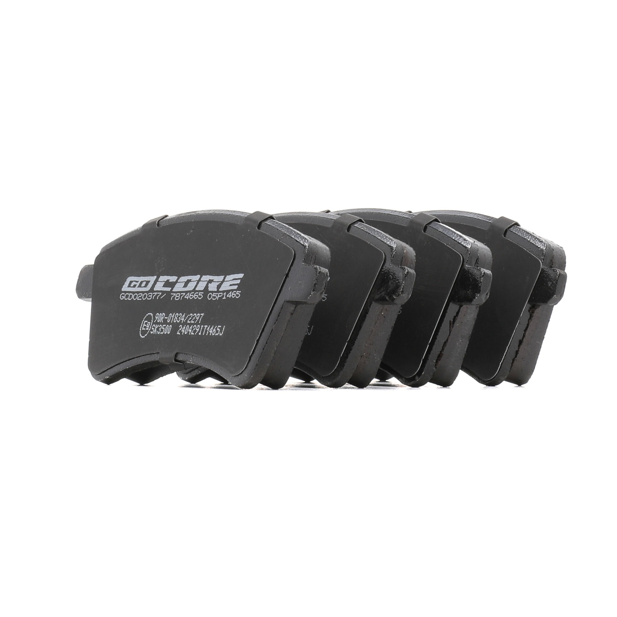 GCD020377 Brake pad set goCORE A 415 421 03 10 RENAULT