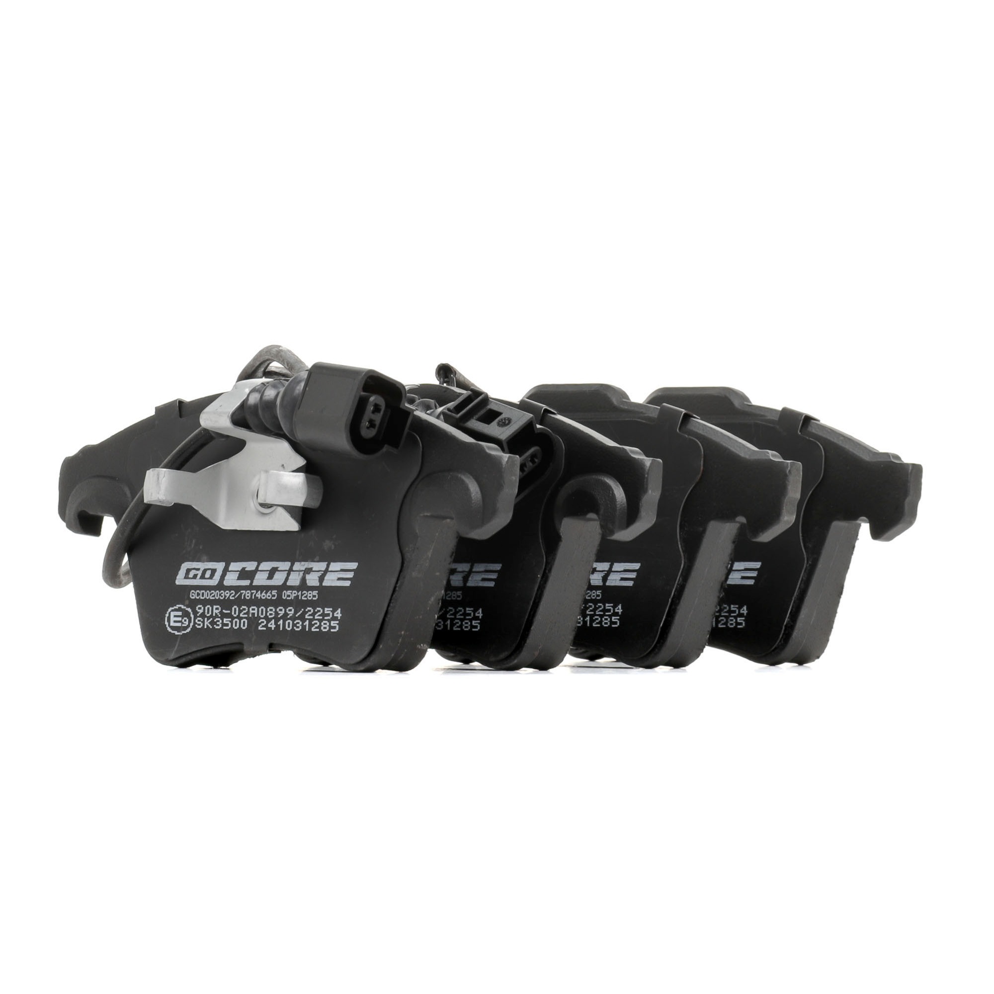 goCORE GCD020392 Bremsbeläge mit integriertem Verschleißsensor