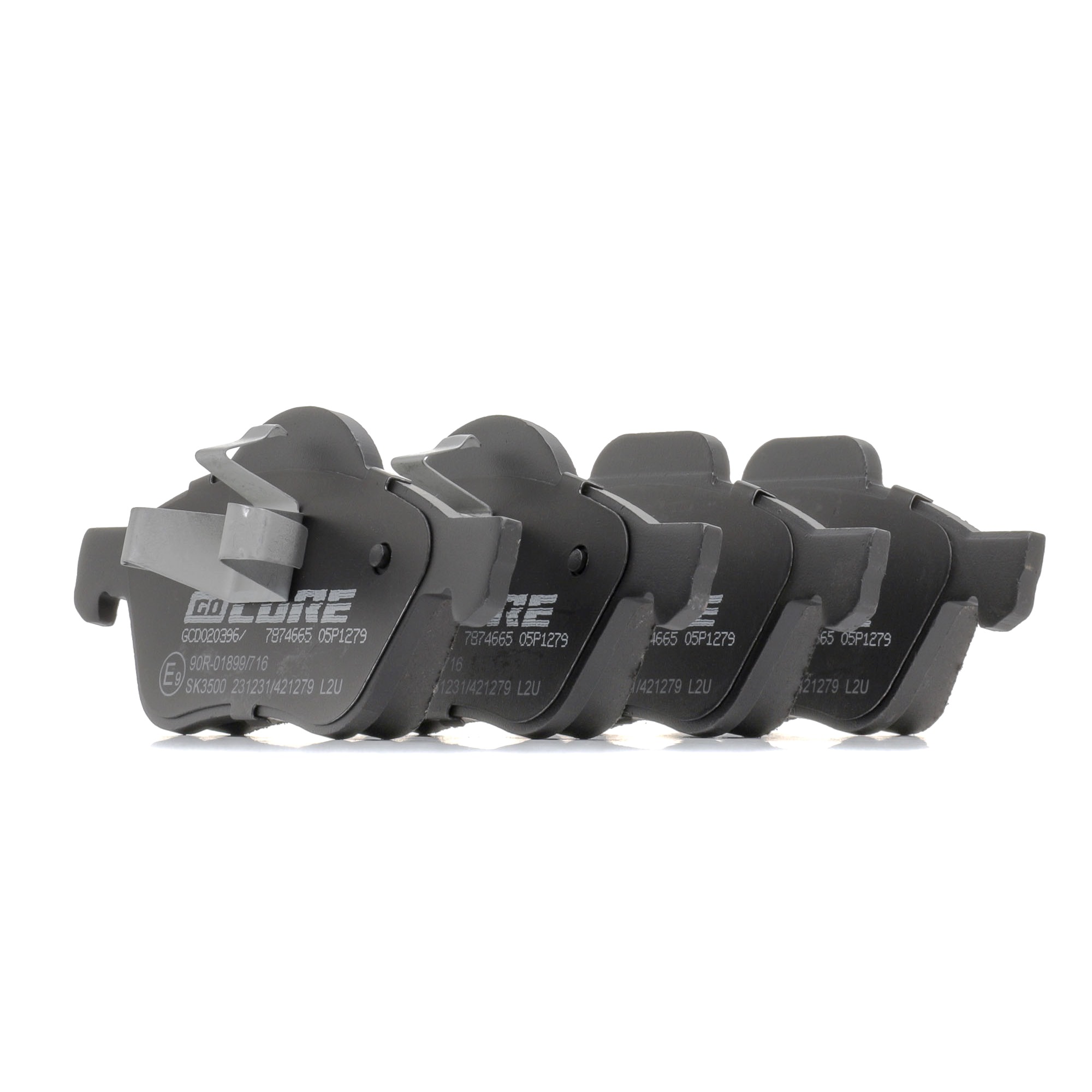 GCD020396 Brake pad set goCORE 7711130086 RENAULT
