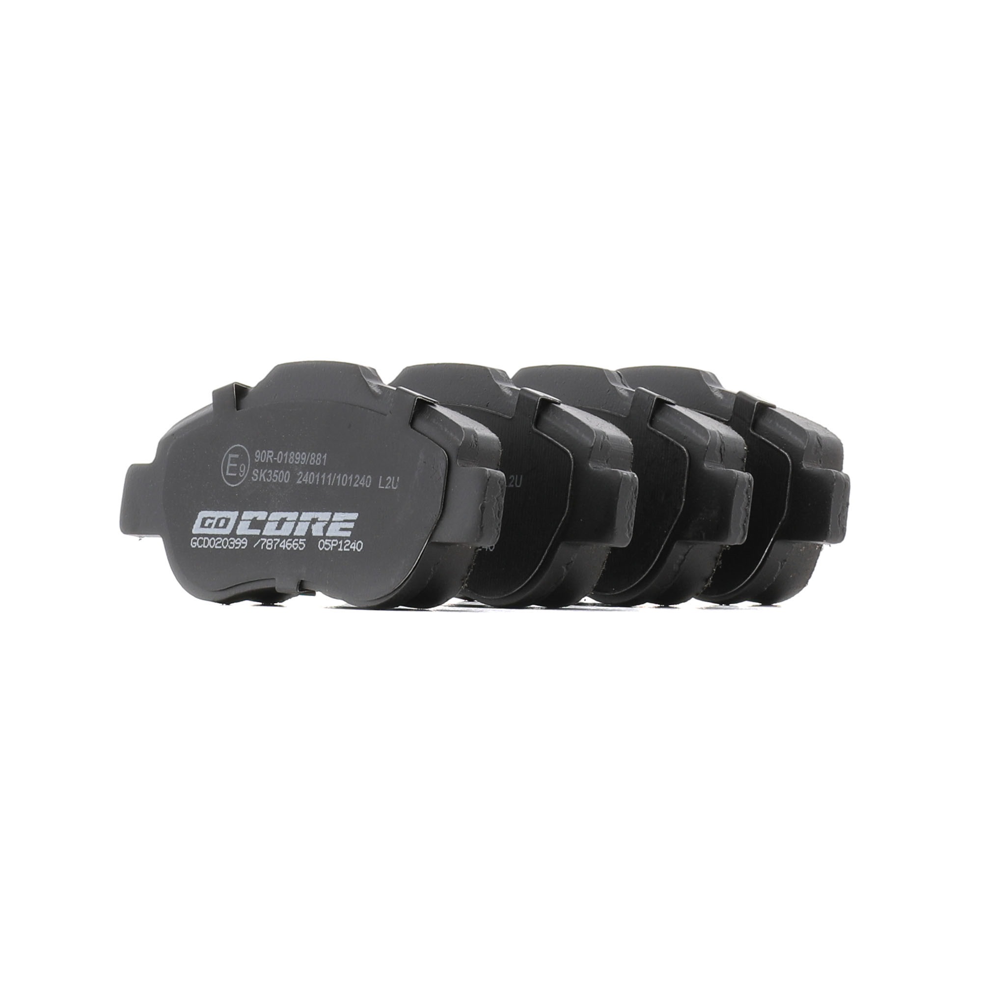 goCORE GCD020399 Τακάκια FIAT Panda II Hatchback (169) 1.2 LPG 60 PS Βενζίνη/αέριο (LPG) 2009 τιμες