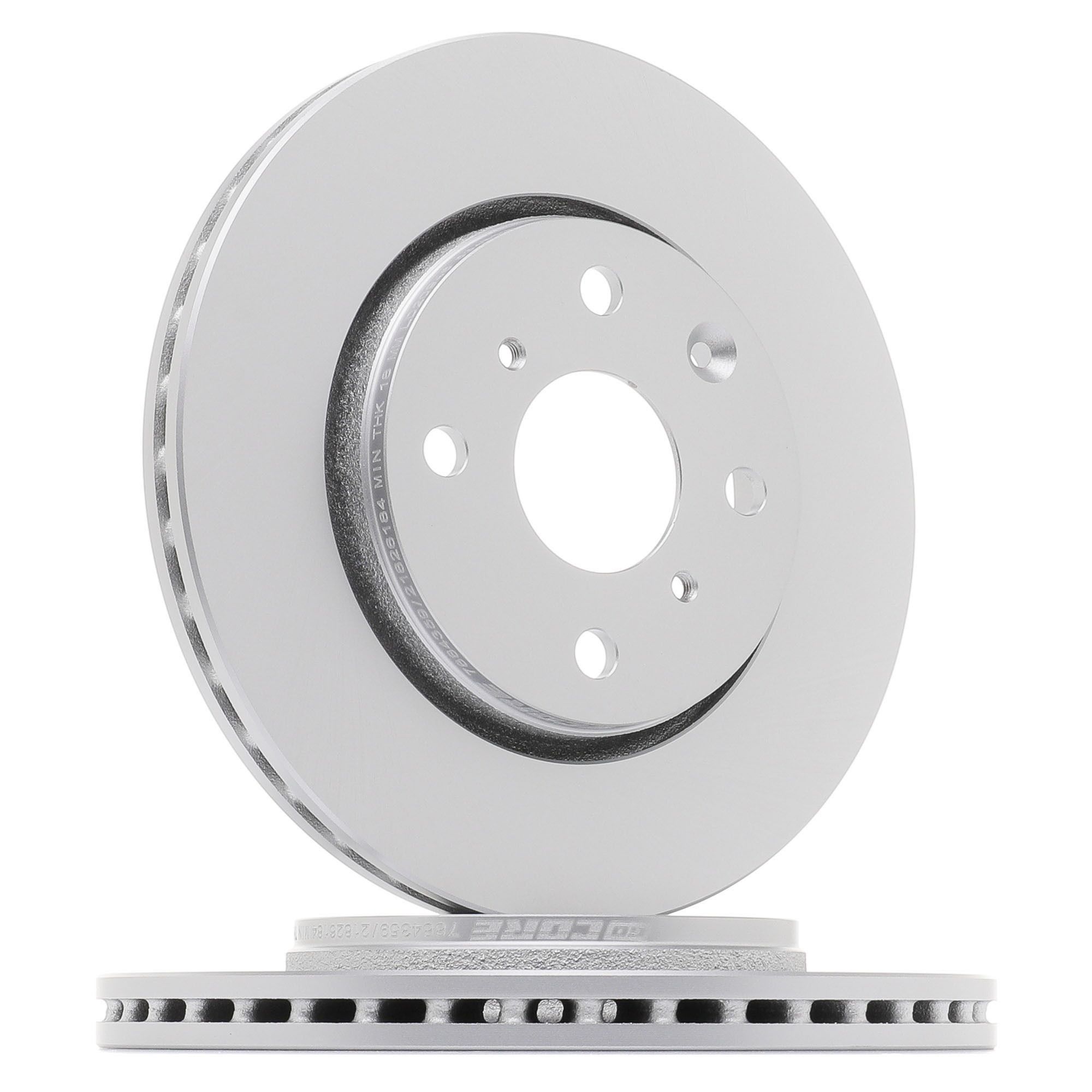 goCORE GCH20059 Disco de freno Eje delantero, 247x20mm, 4/7x100, ventilado, Fundición gris