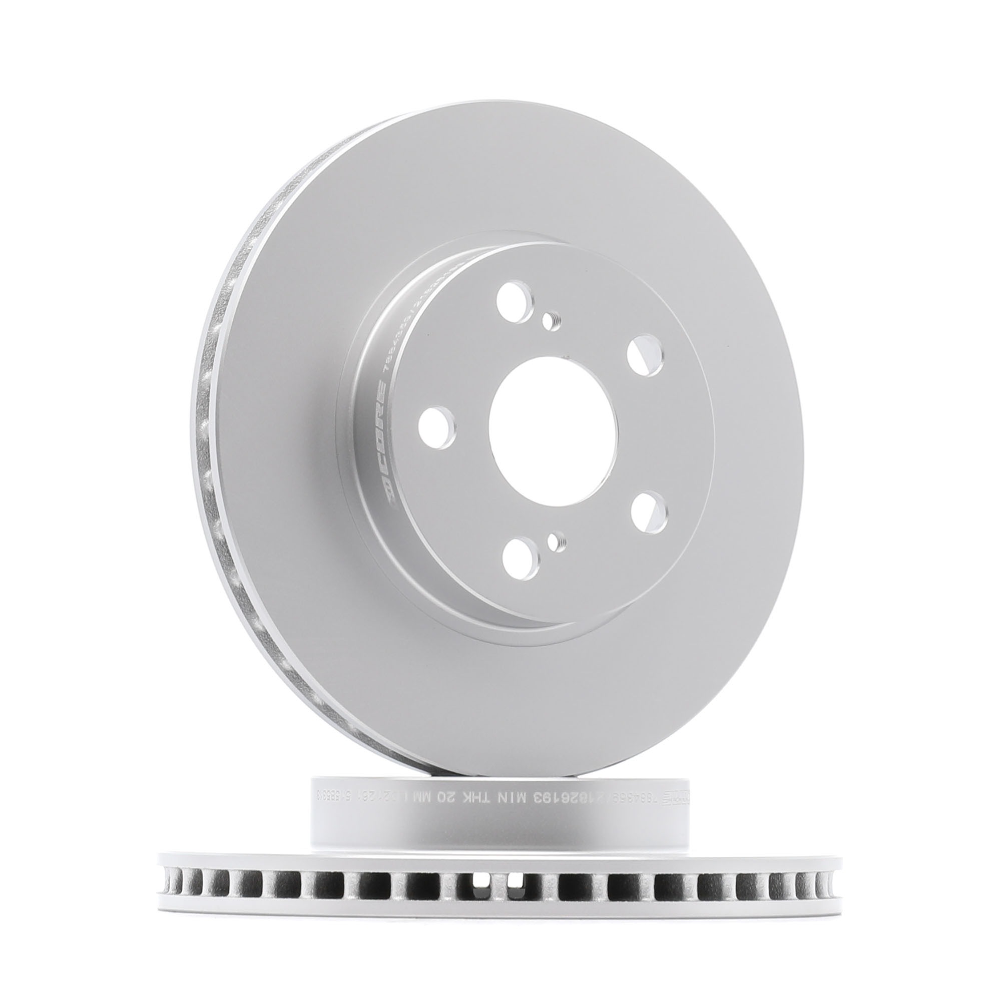 goCORE GCH20068 Brake disc 255x22mm, 05/07x100, internally vented