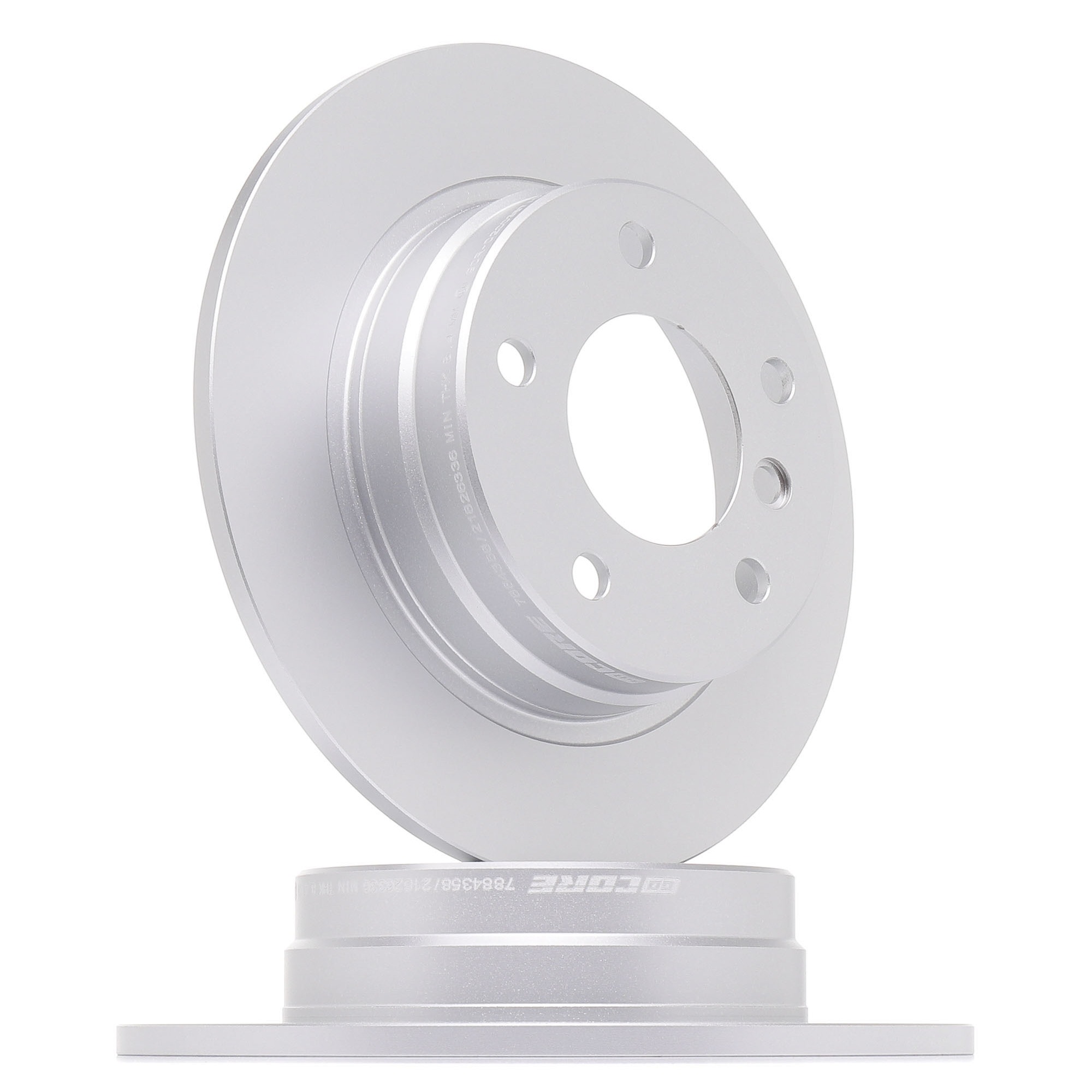 goCORE GCH20211 Brake disc Rear Axle, 280x10,2mm, 5/6x120, solid, Cast Iron