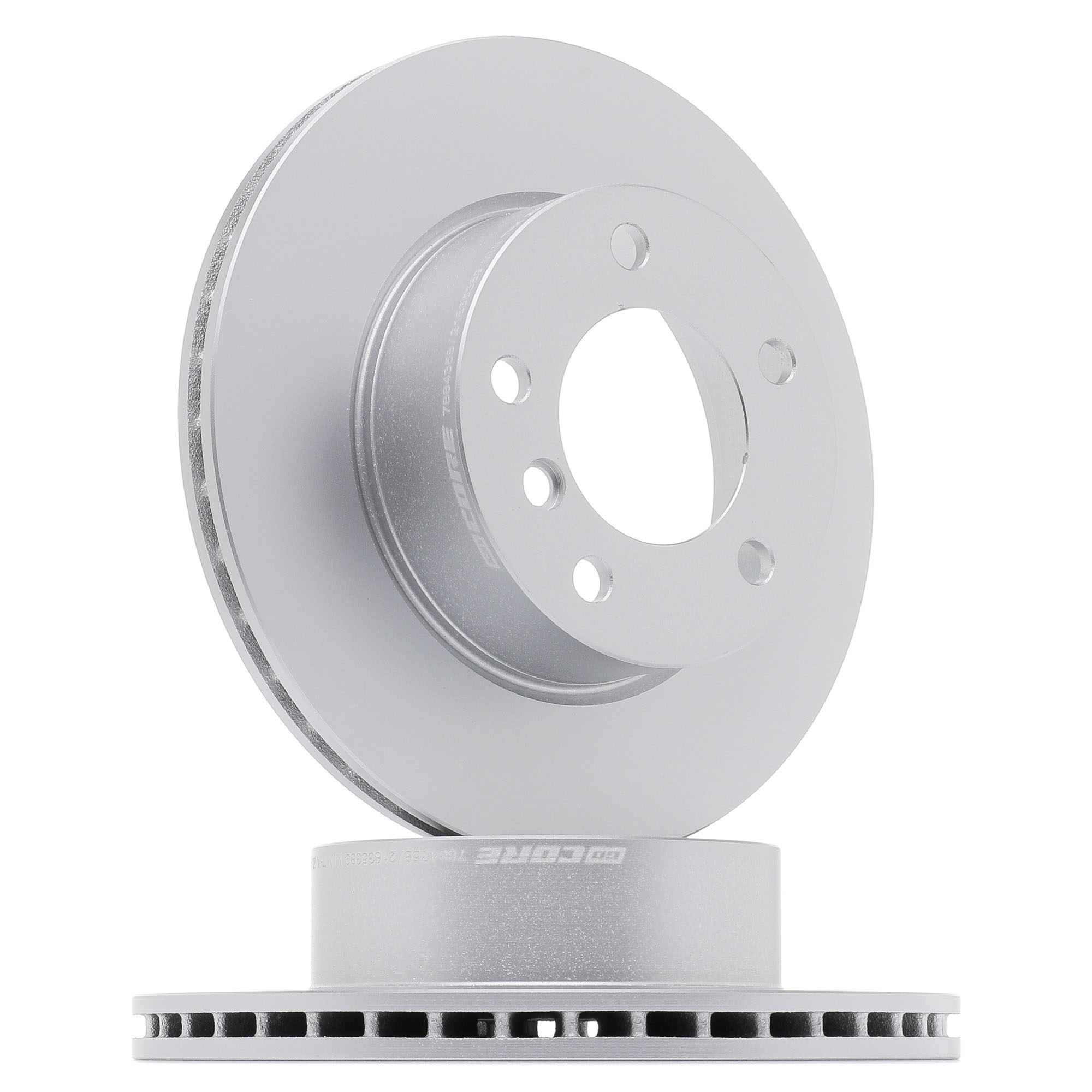 goCORE GCH20318 Disco de freno Eje delantero, 283,9x22mm, 5/6x120, ventilado, Fundición gris
