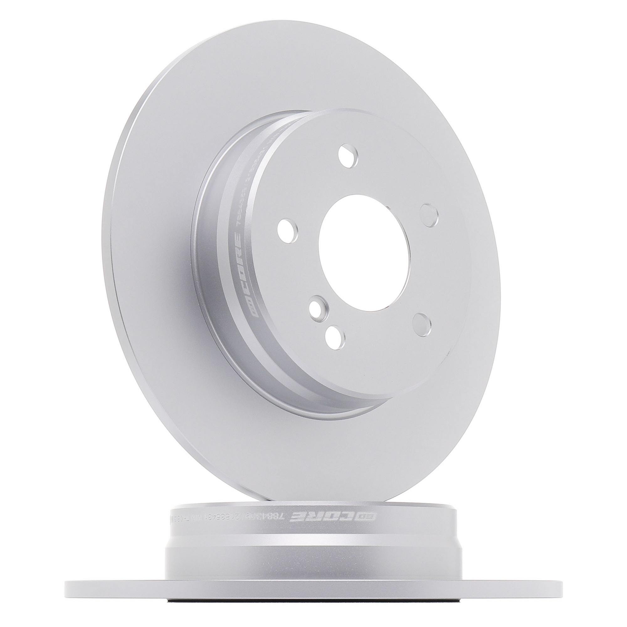 goCORE GCH20360 Disco de freno Eje trasero, 289,7x10mm, 5/6x112, macizo, Hierro fundido