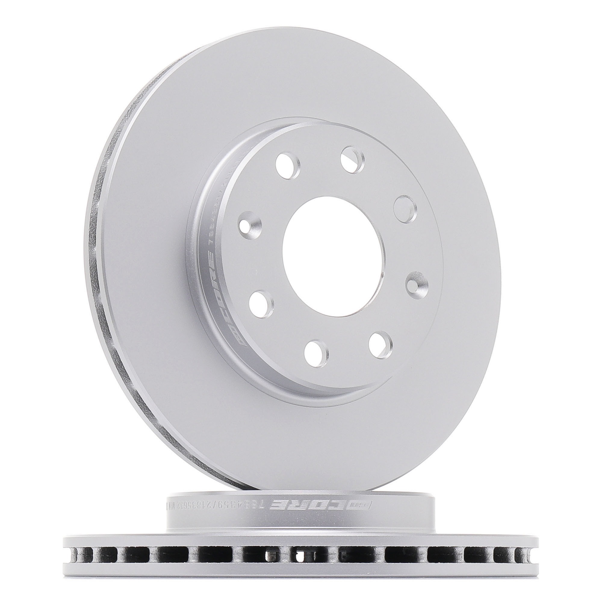 goCORE GCH20561 Brake disc Front Axle, 235,7x20mm, 6/8x100, Vented, Grey Cast Iron
