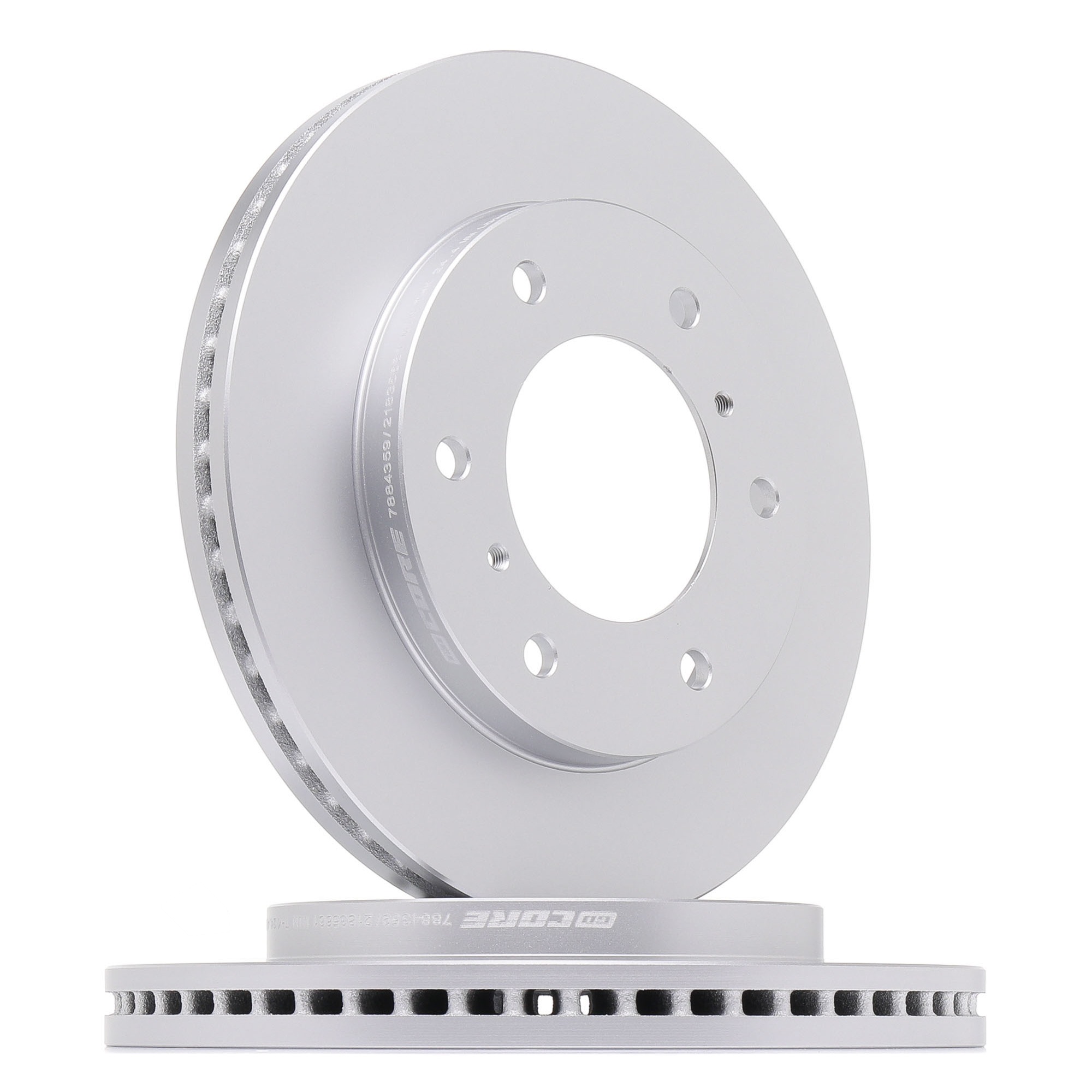 goCORE GCH20590 Disque de frein Essieu avant, 290x26mm, 6/8x139,7, ventilé, Fonte grise