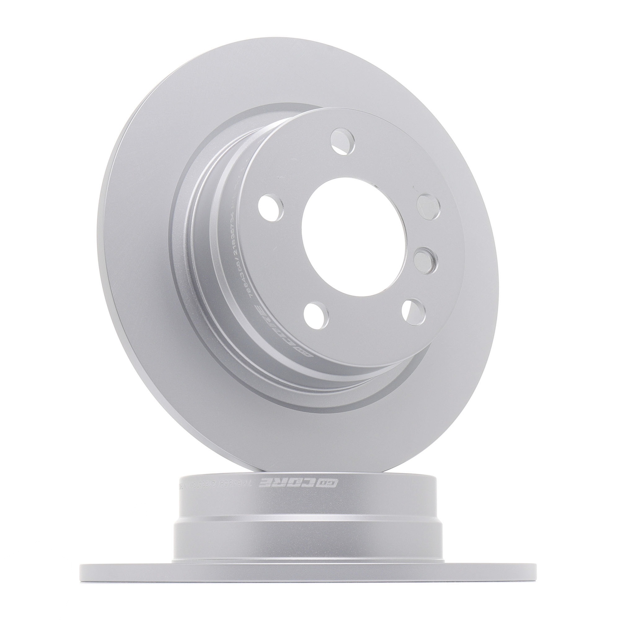 goCORE GCH20657 Brake disc Rear Axle, 290x11mm, 5/6x120, solid, Grey Cast Iron