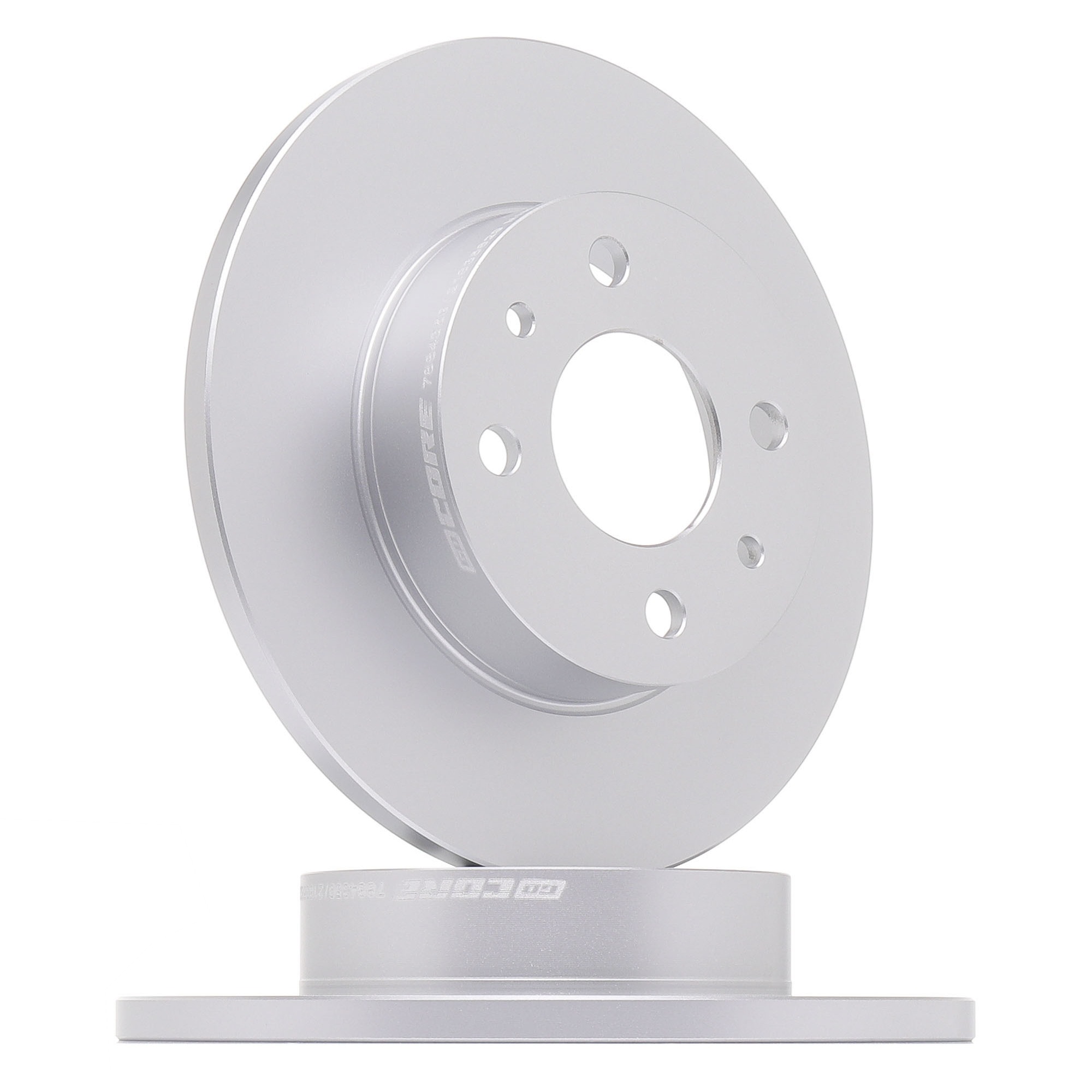 goCORE GCH20752 Disque de frein Essieu avant, 240x12mm, 4/6x98, plein, Fonte grise