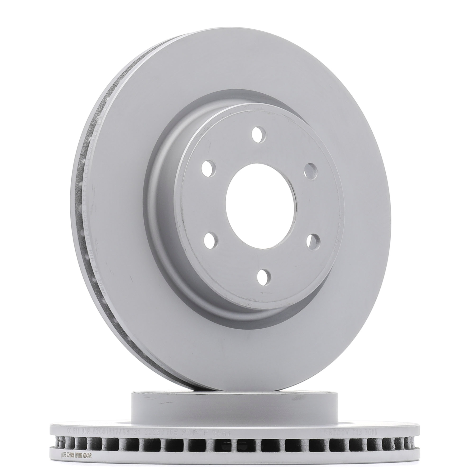 goCORE GCH20856 Remschijf Vooras, 295,8x28mm, 6x114,3, interne ventilatie