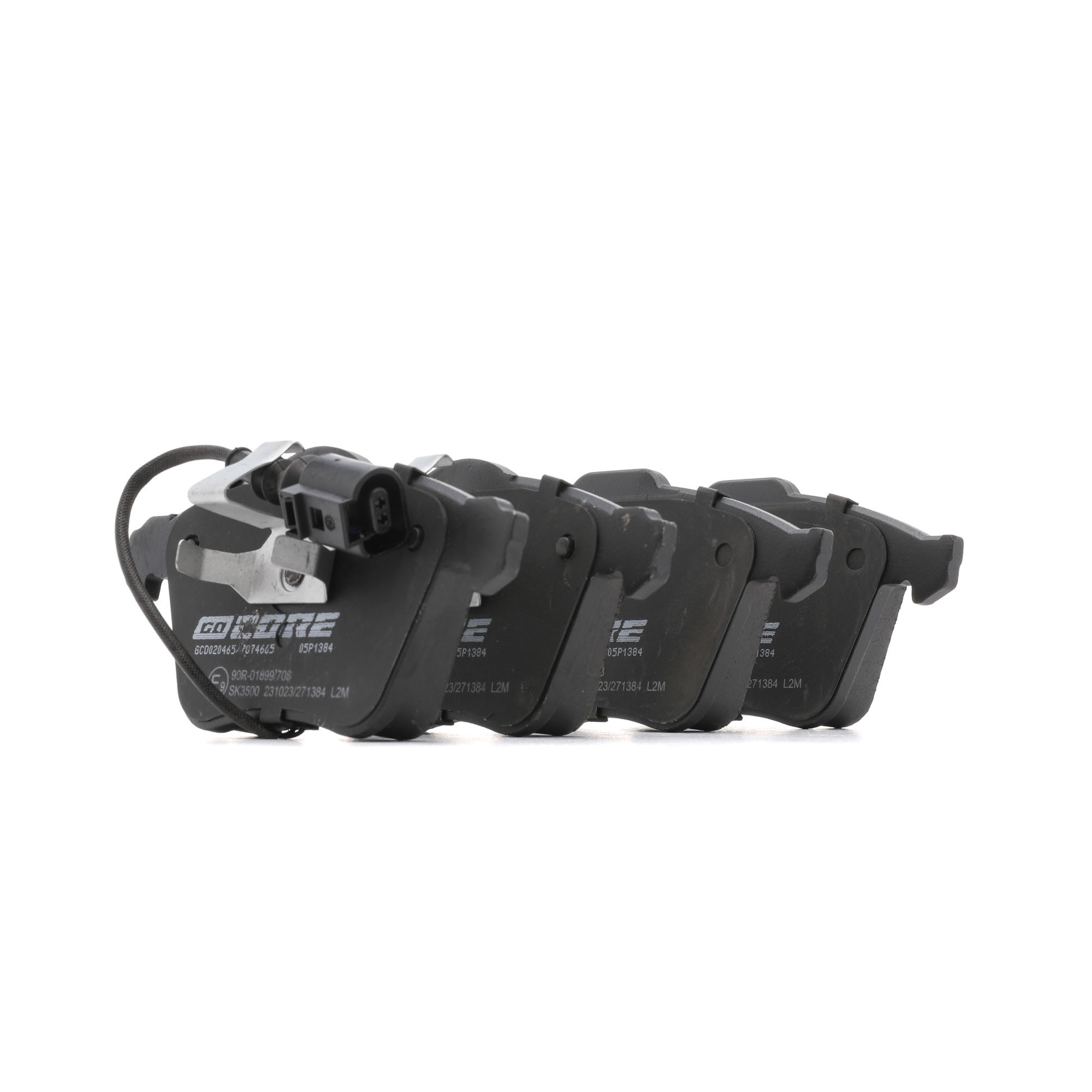 goCORE GCD020465 Bremsbeläge mit integriertem Verschleißwarnkontakt