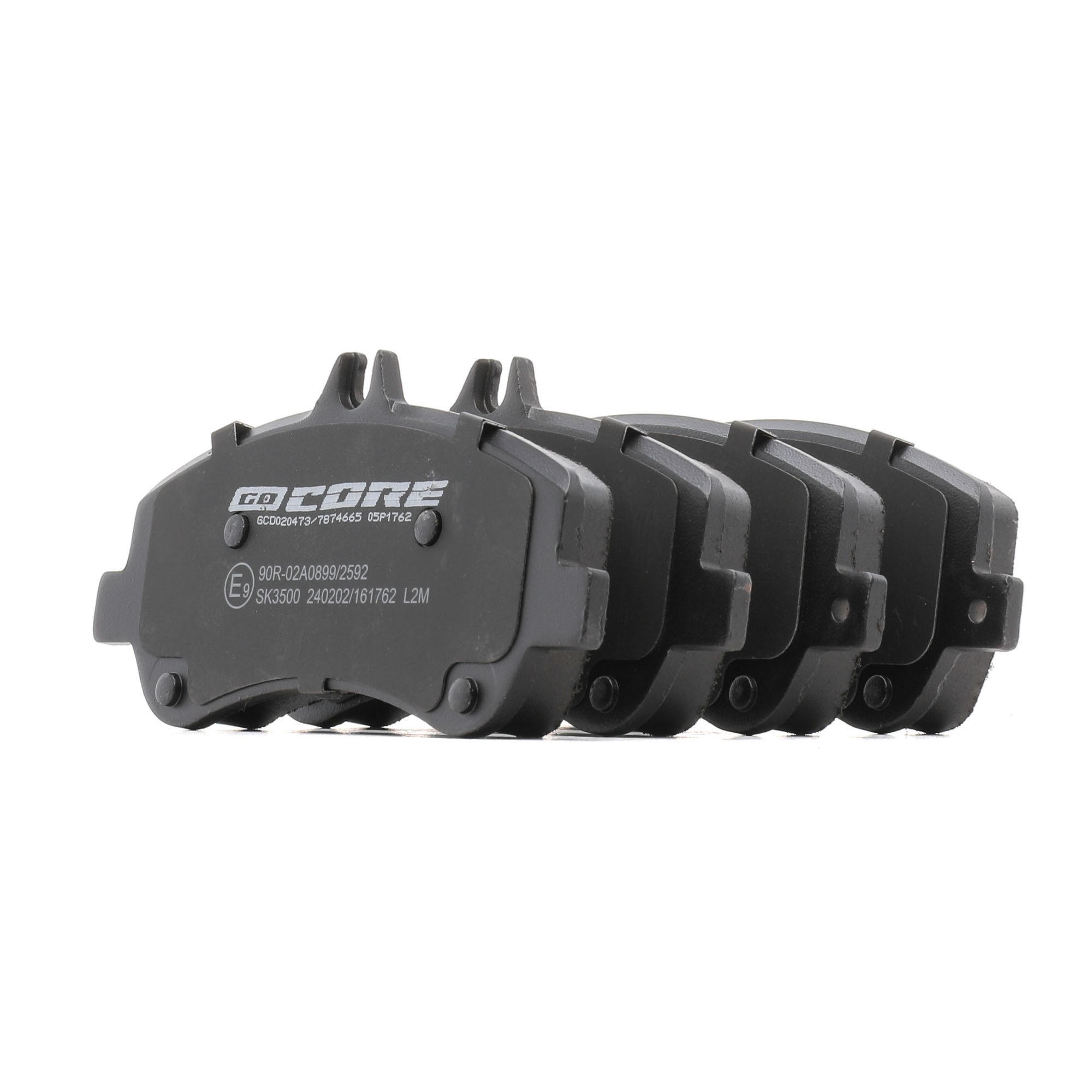 GCD020473 Plaquettes de frein goCORE A 006 420 24 20