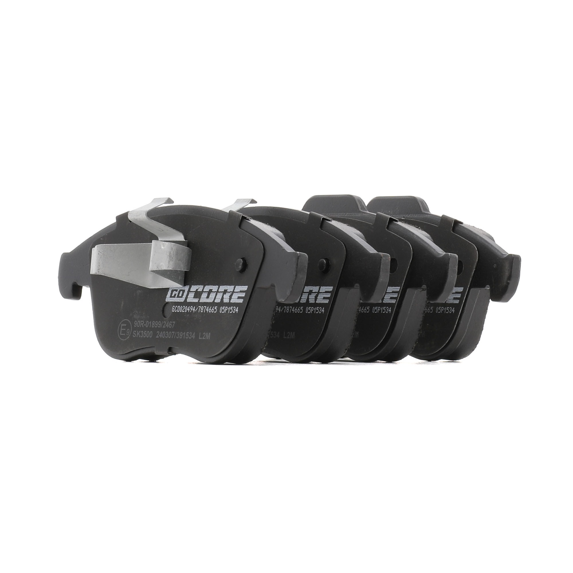 GCD020494 Brake pad set goCORE 8660004533 PORSCHE