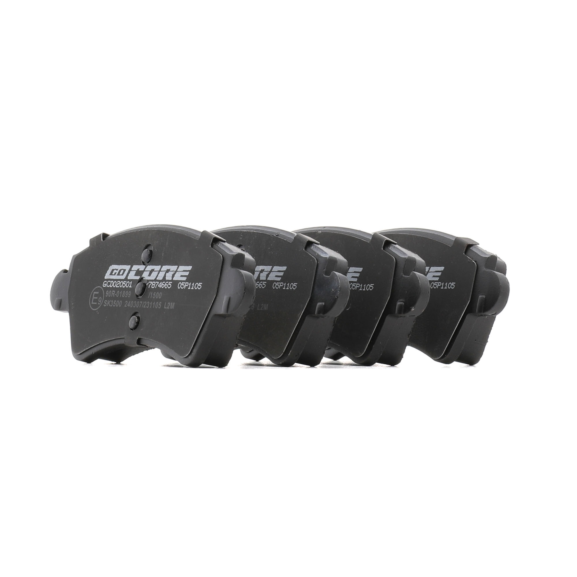 goCORE GCD020501 Plaquettes de frein 206 CC 2.0 S16 136 CV Essence 2006 prix