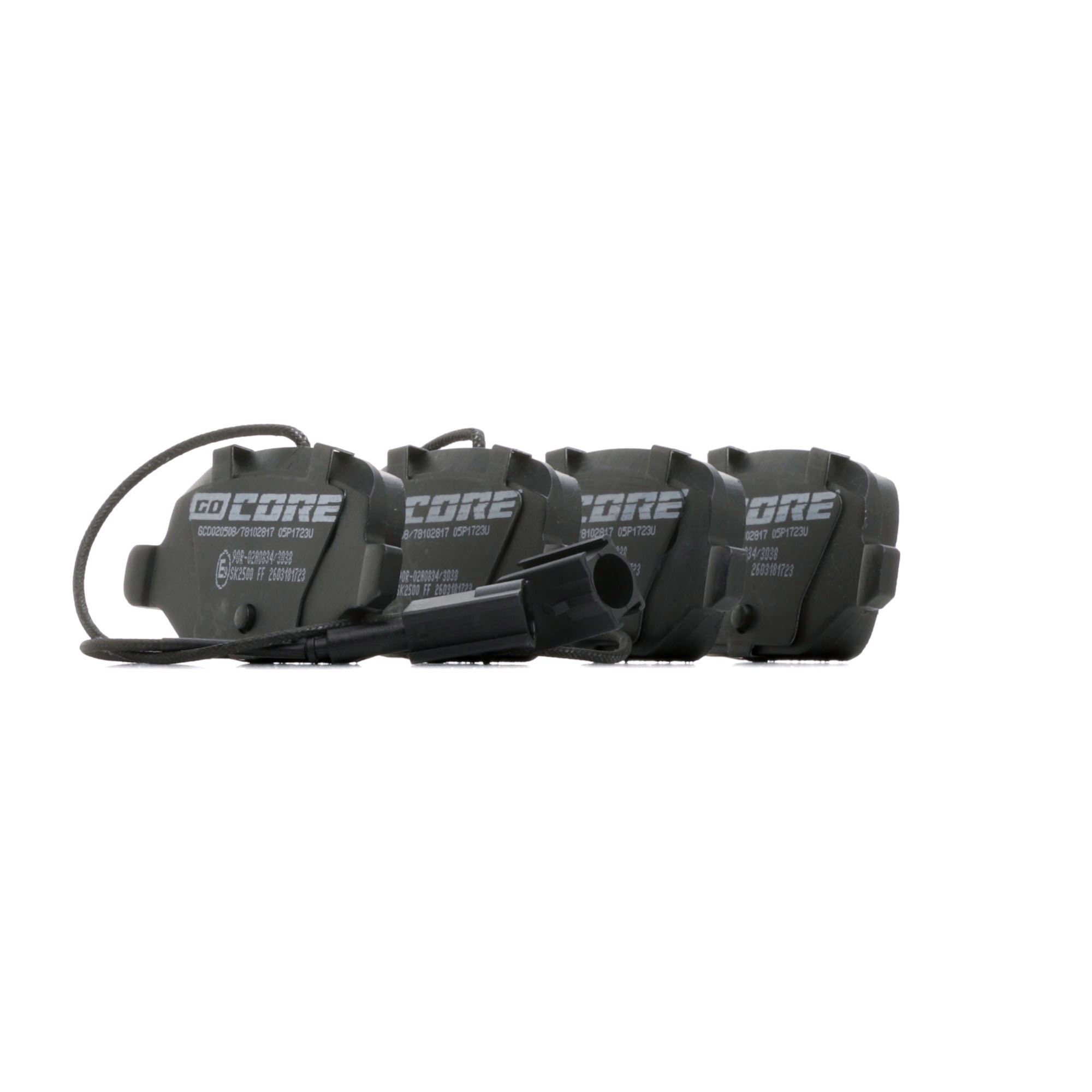 goCORE GCD020508 Bremseklosser billige i nettbutikk