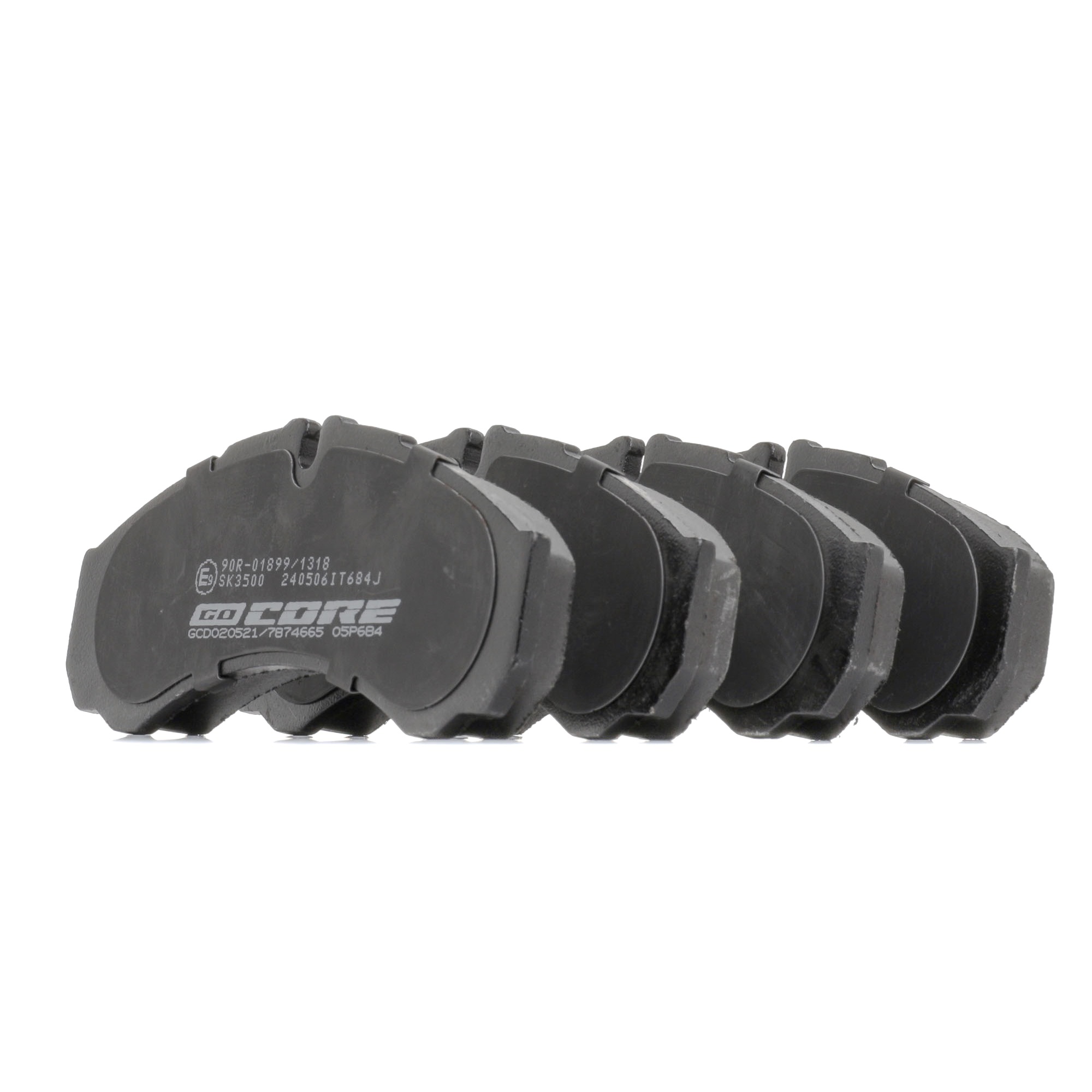 GCD020521 Brake pad set goCORE 2996535 RENAULT