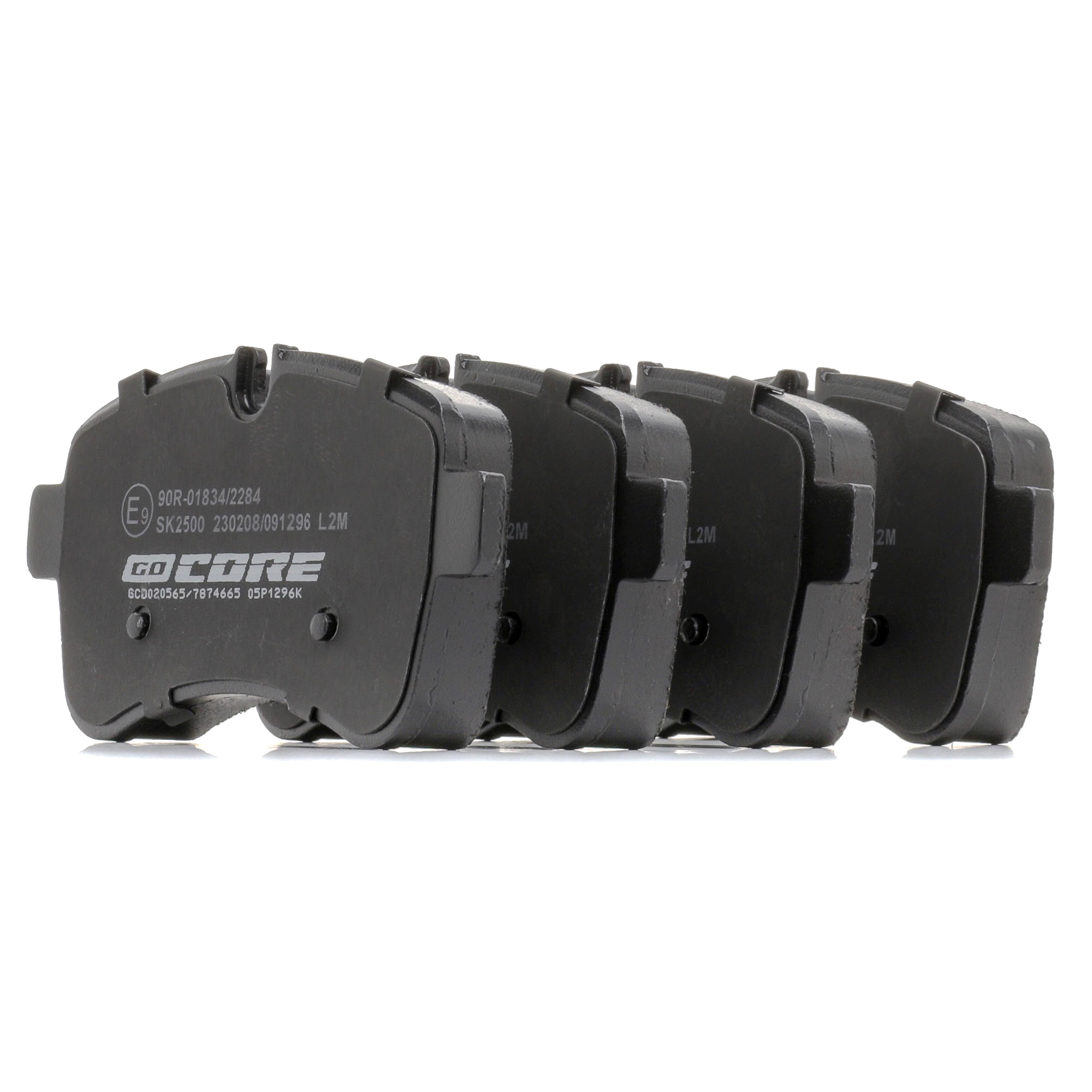 goCORE GCD020565 Plaquettes de frein préparé pour l'indicateur d'usure