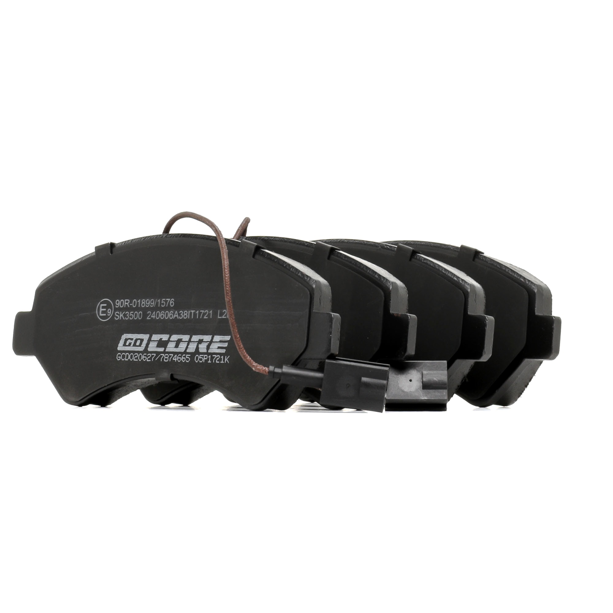 GCD020627 Bremsbeläge goCORE 155253629 FIAT