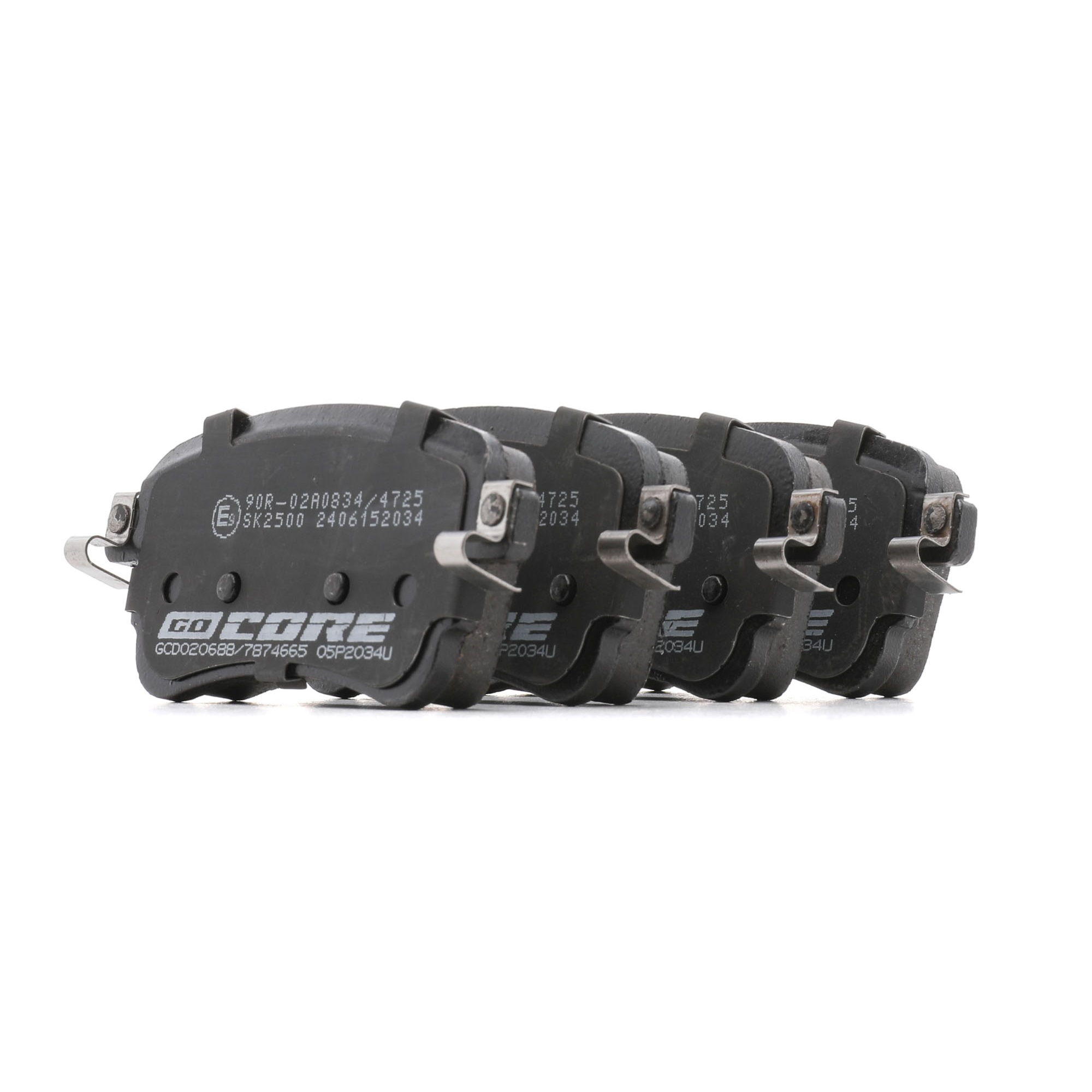 GCD020688 Plaquettes de frein goCORE 155253721 PEUGEOT