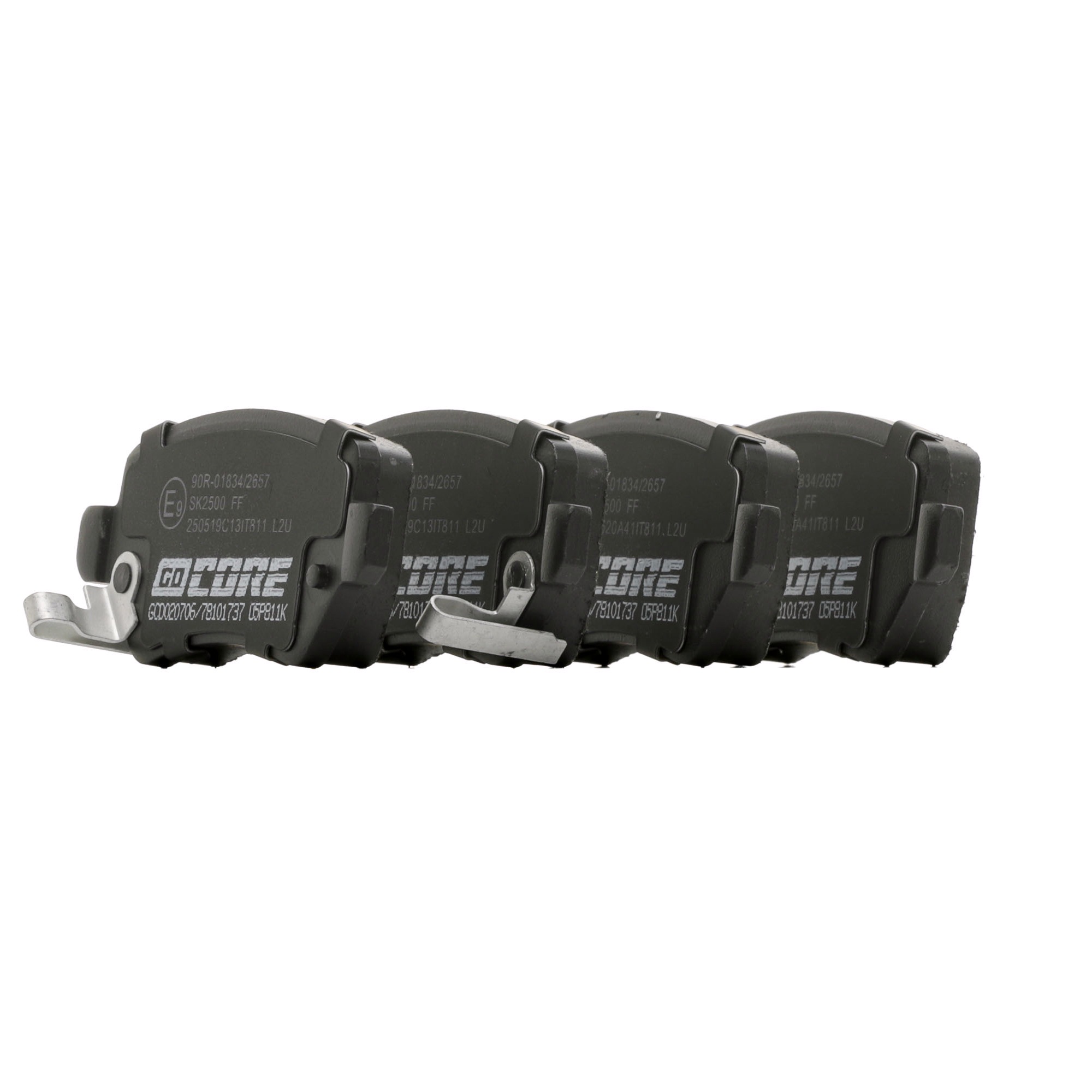 goCORE GCD020706 Bremseklodser billig i online butik