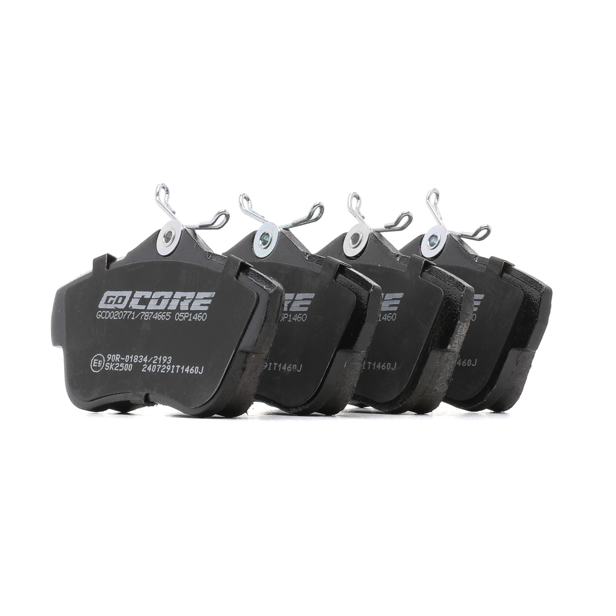 goCORE GCD020771 Bremsbeläge Hinterachse