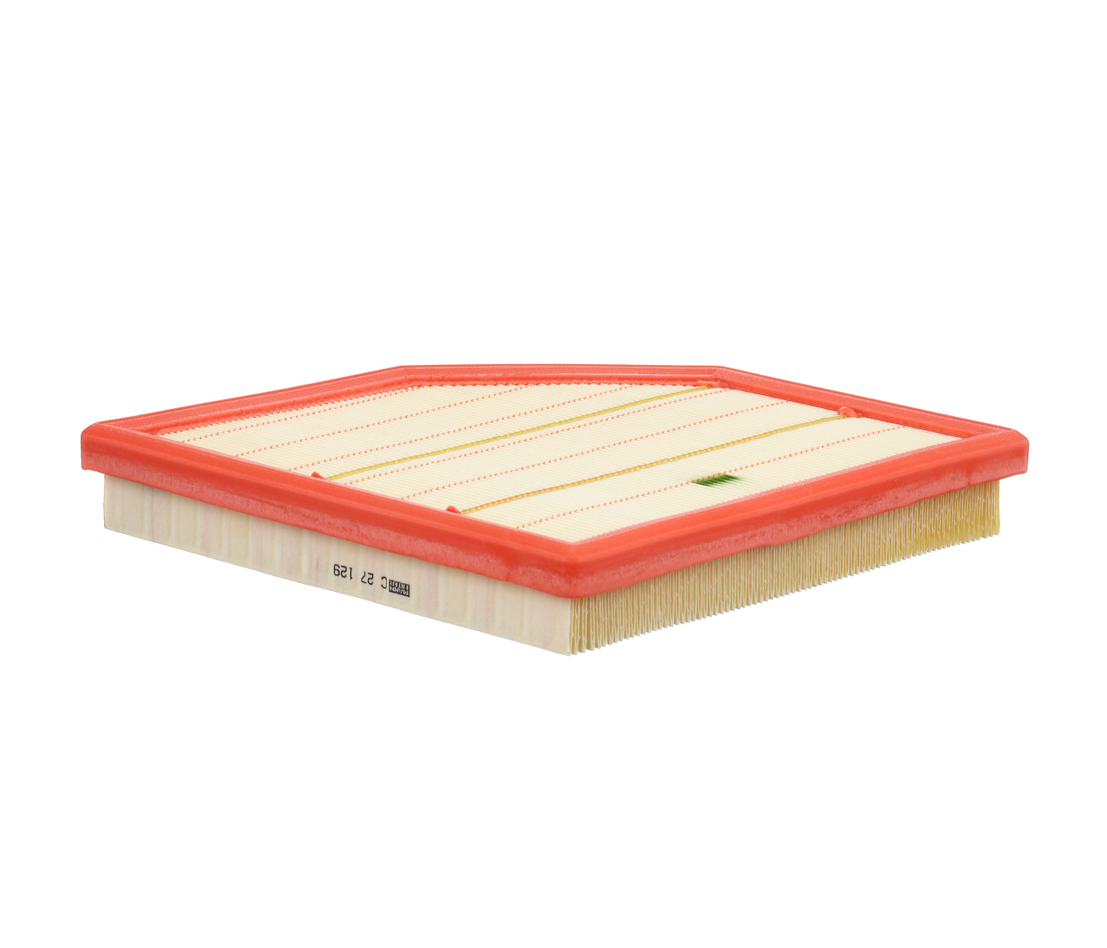 MANN-FILTER Length: 253 mm, Filter Insert Length: 253mm, Width: 269mm, Height: 40mm Engine air filter C 27 129 buy