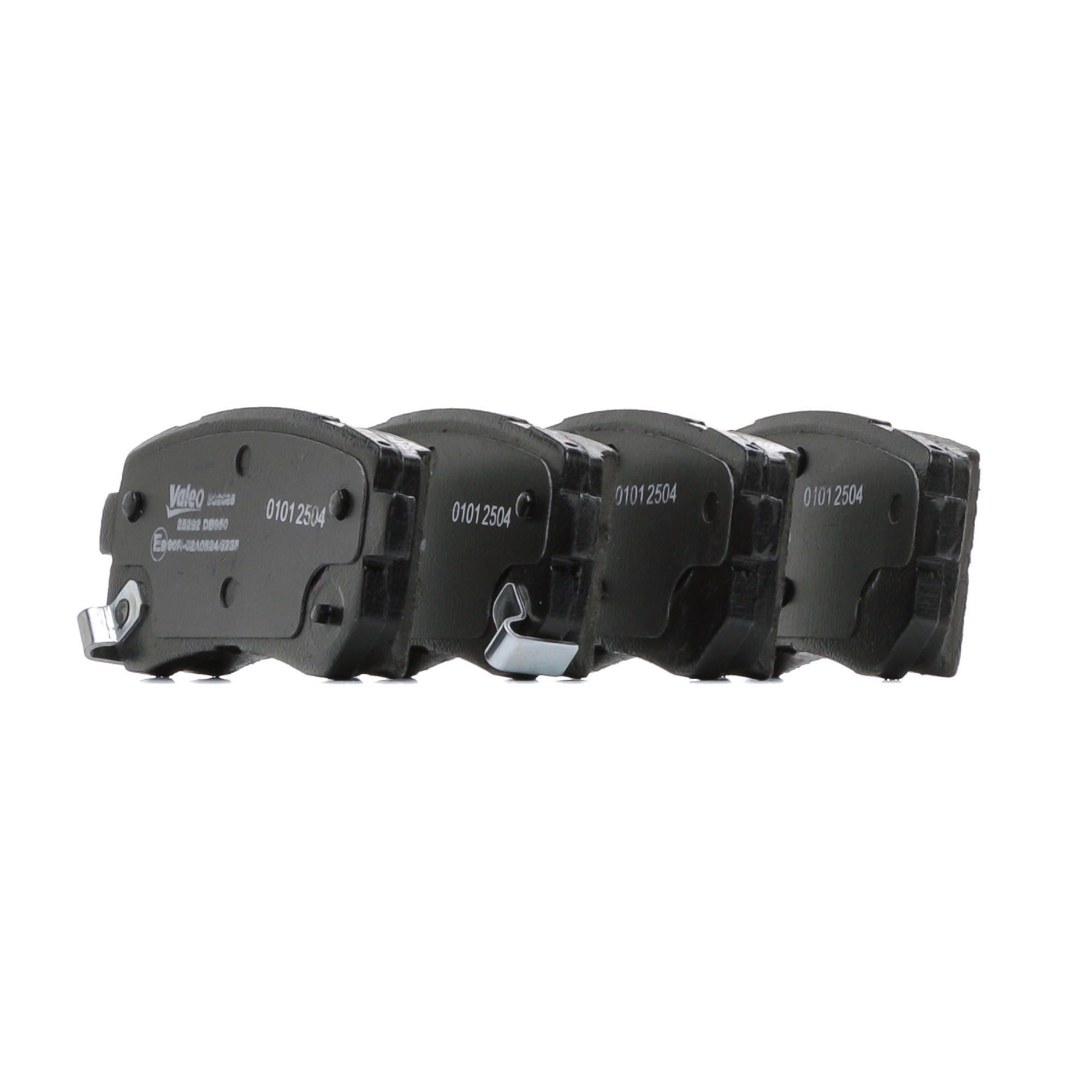 VALEO Essieu arrière, avec palpeur d'usure intégré, avec indicateur d'usure Hauteur: 41,2mm, Largeur: 93,3mm, Épaisseur: 15,6mm Jeu de plaquettes de frein 302665 acheter en ligne