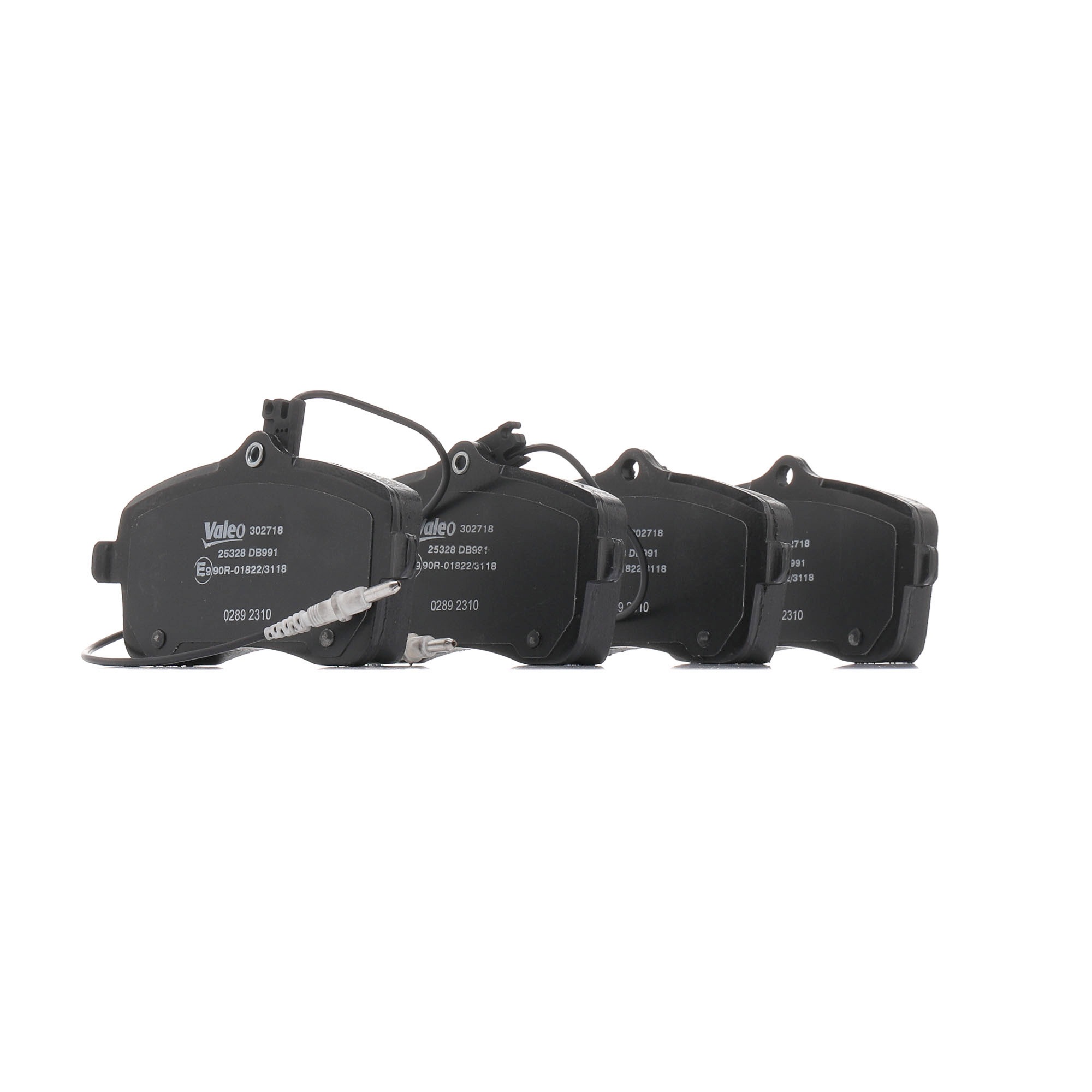 VALEO 302718 Brake pad set cheap in online store