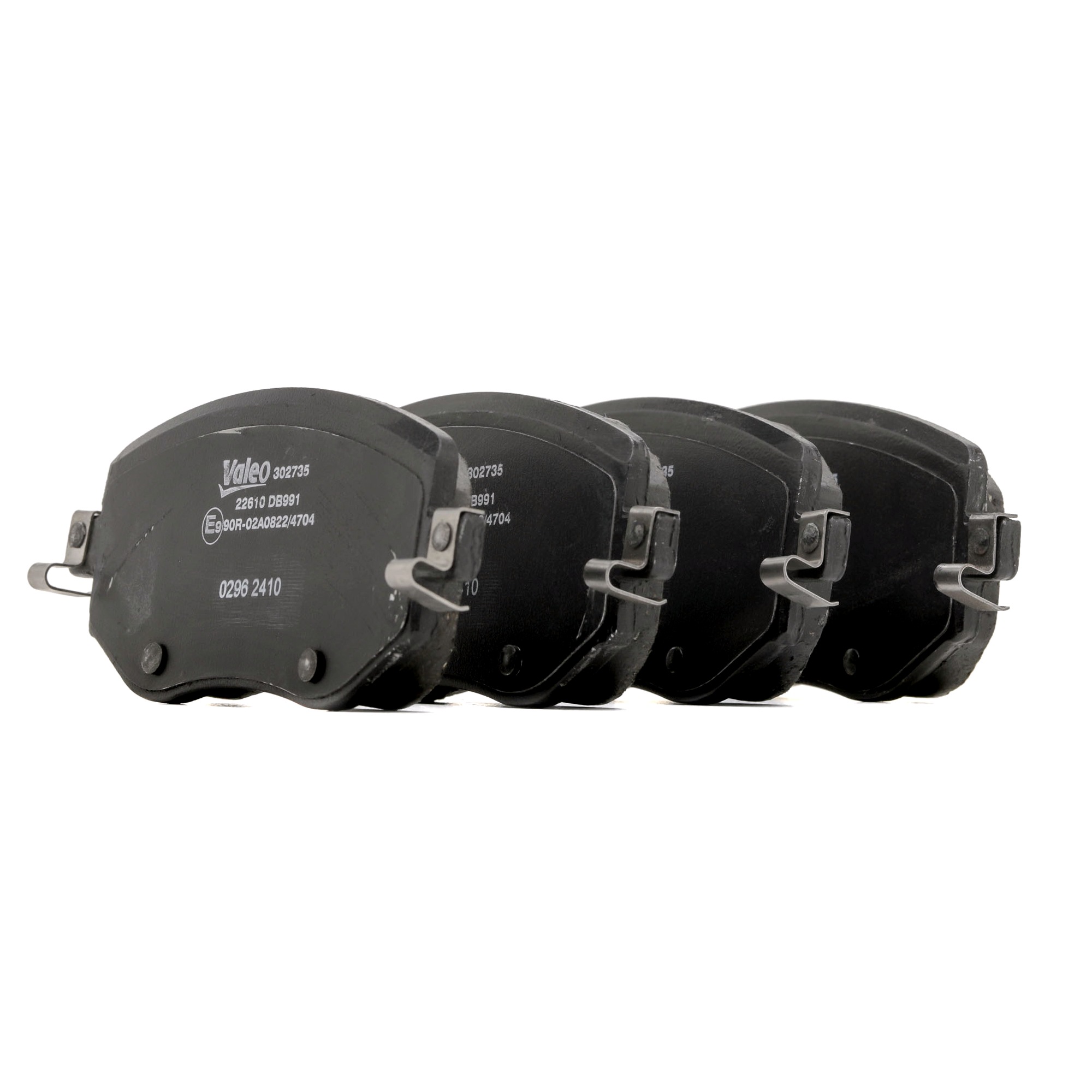 302735 Bromsbelägg VALEO 41 06 034 07R SMART