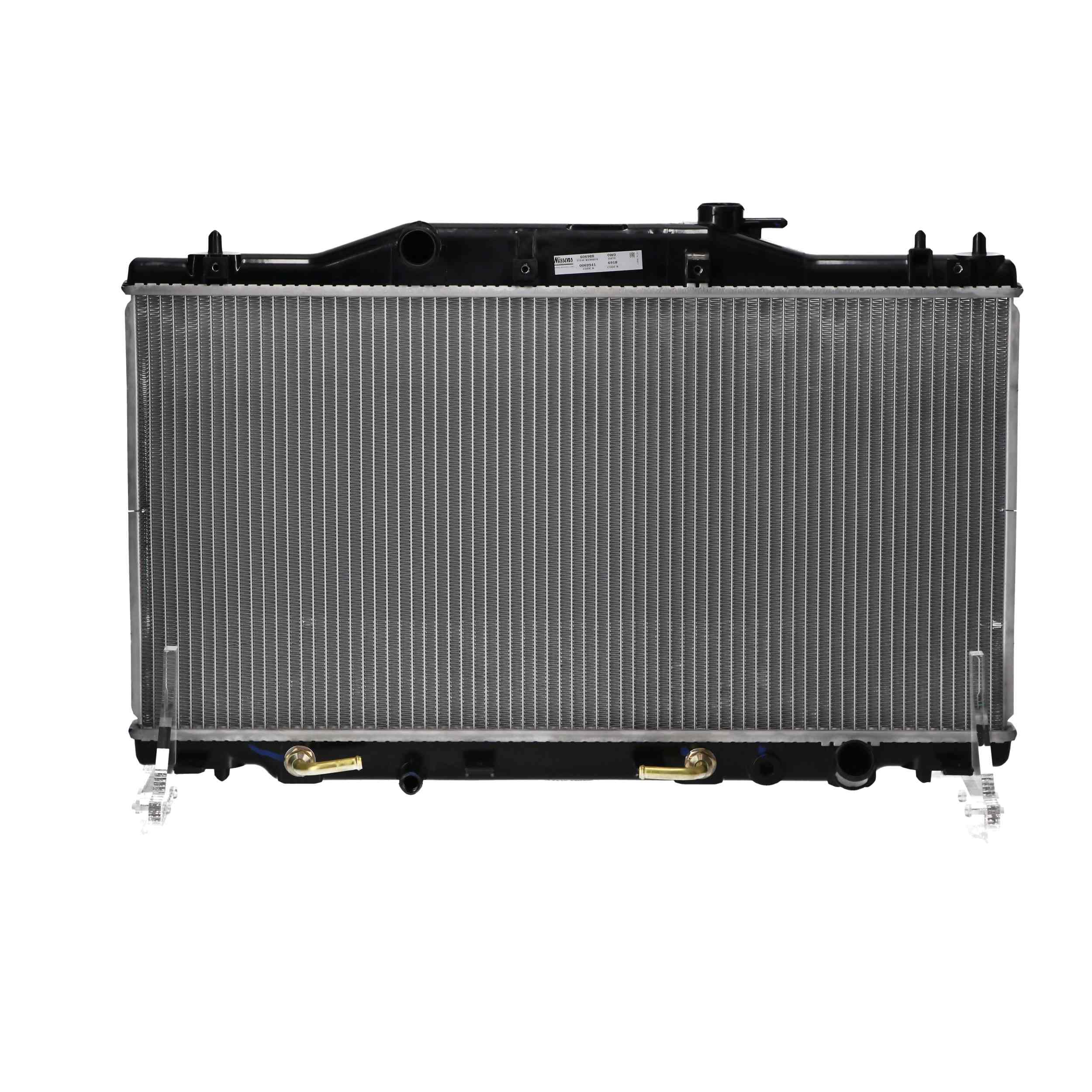 NISSENS Aluminio, 350 x 698 x 16 mm, con enfriador de aceite, sin junta, Aletas refrigeración soldadas Radiador 606988 comprar online